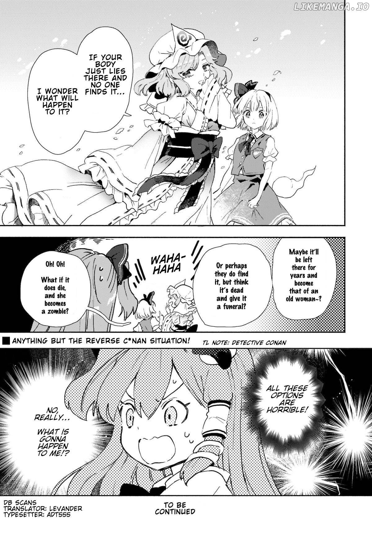 Touhou - Sanae-San Is On The Run! chapter 7.2 - page 9
