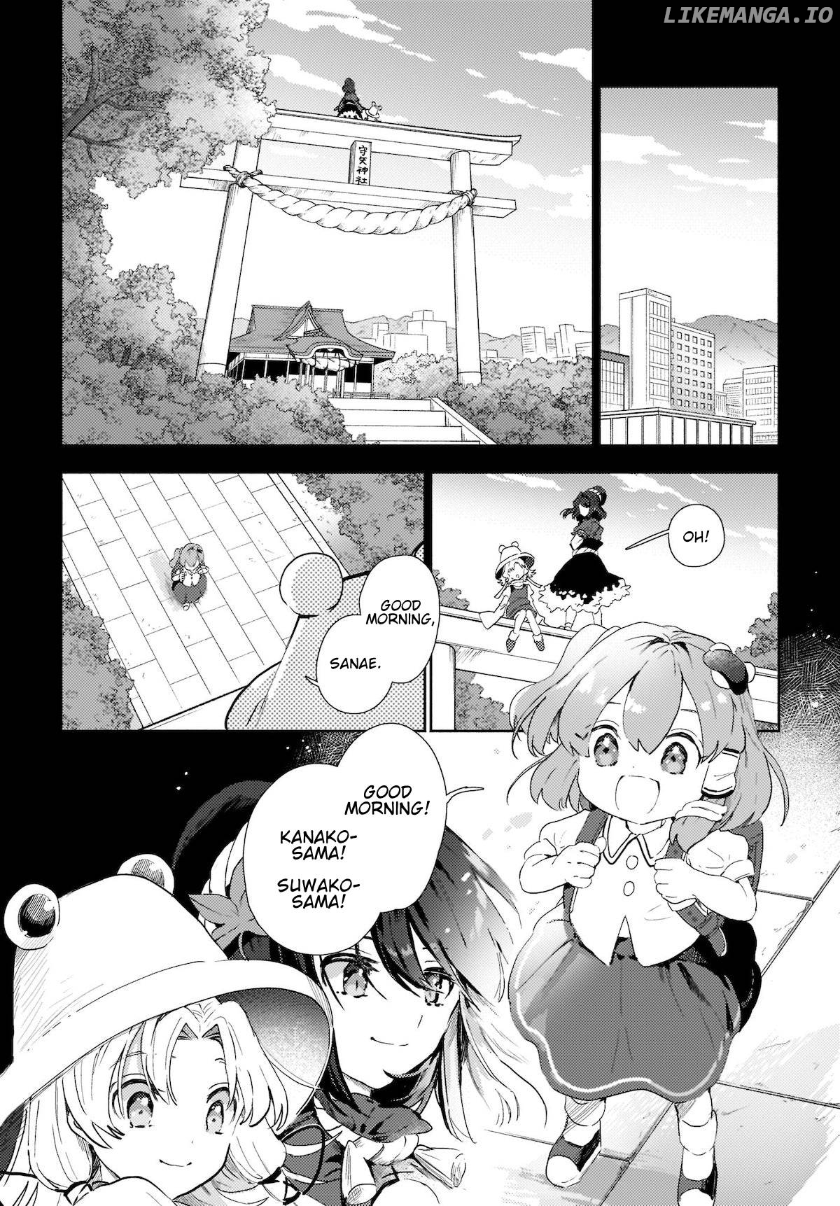 Touhou - Sanae-San Is On The Run! chapter 8.1 - page 2