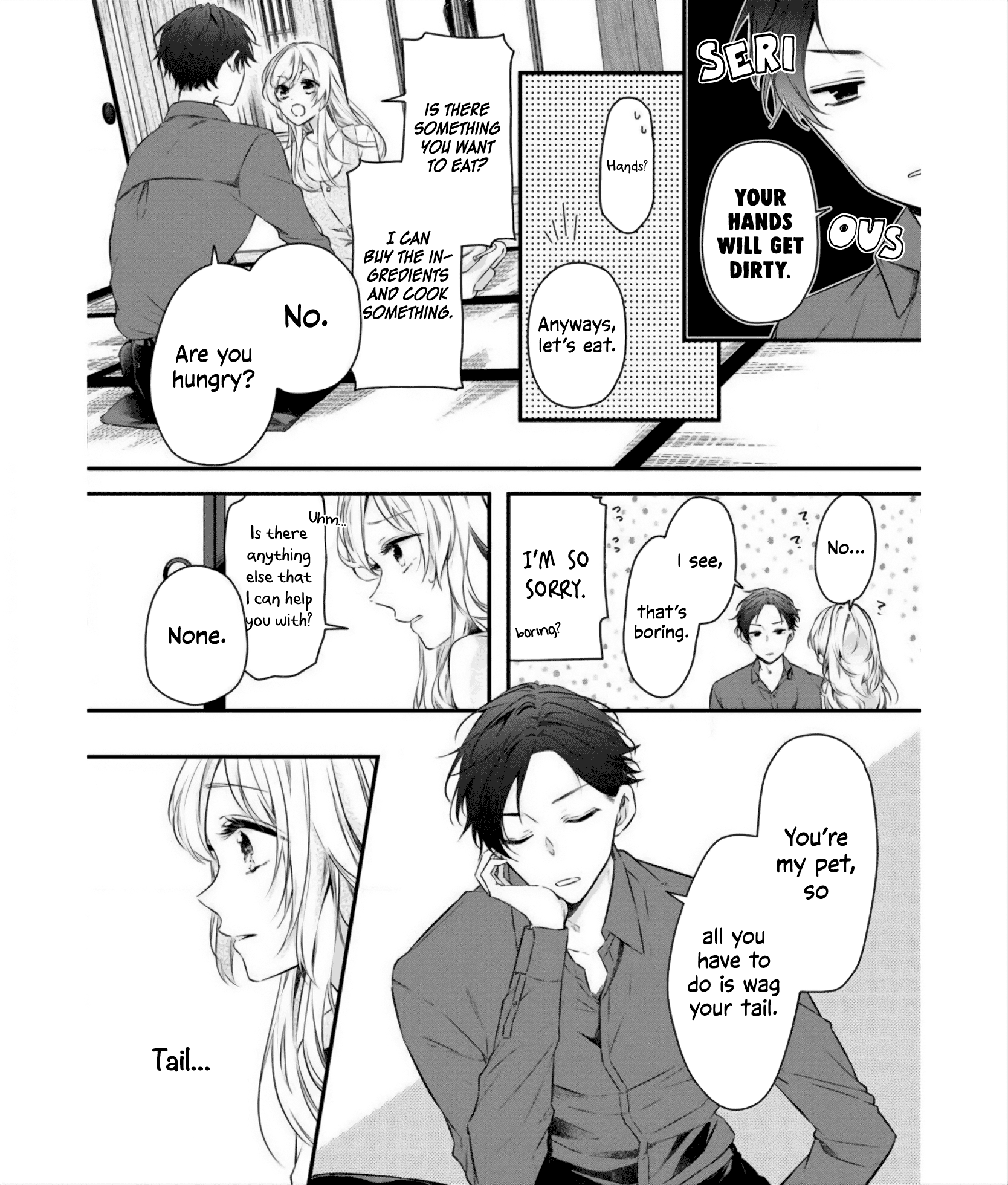Tsundere Yakuza to Chippai-chan chapter 1 - page 12