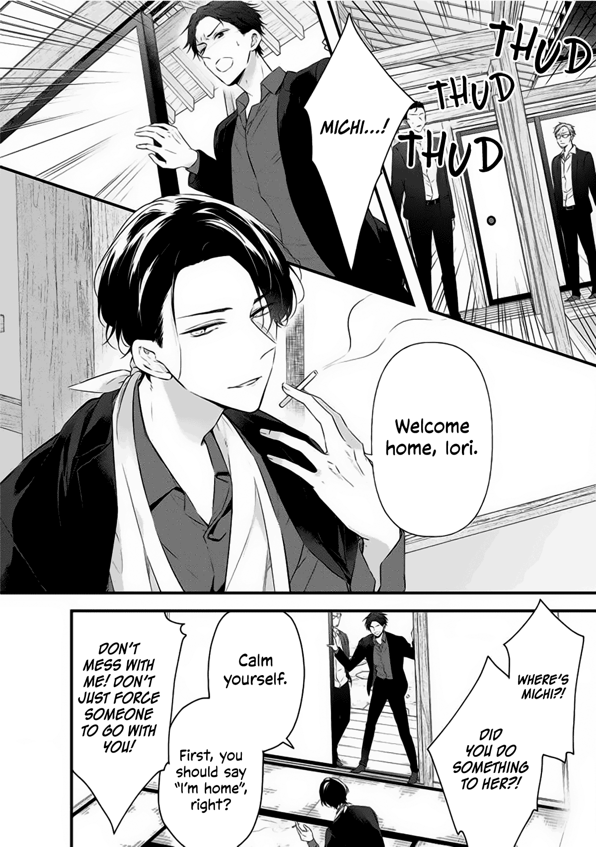 Tsundere Yakuza to Chippai-chan chapter 3 - page 4