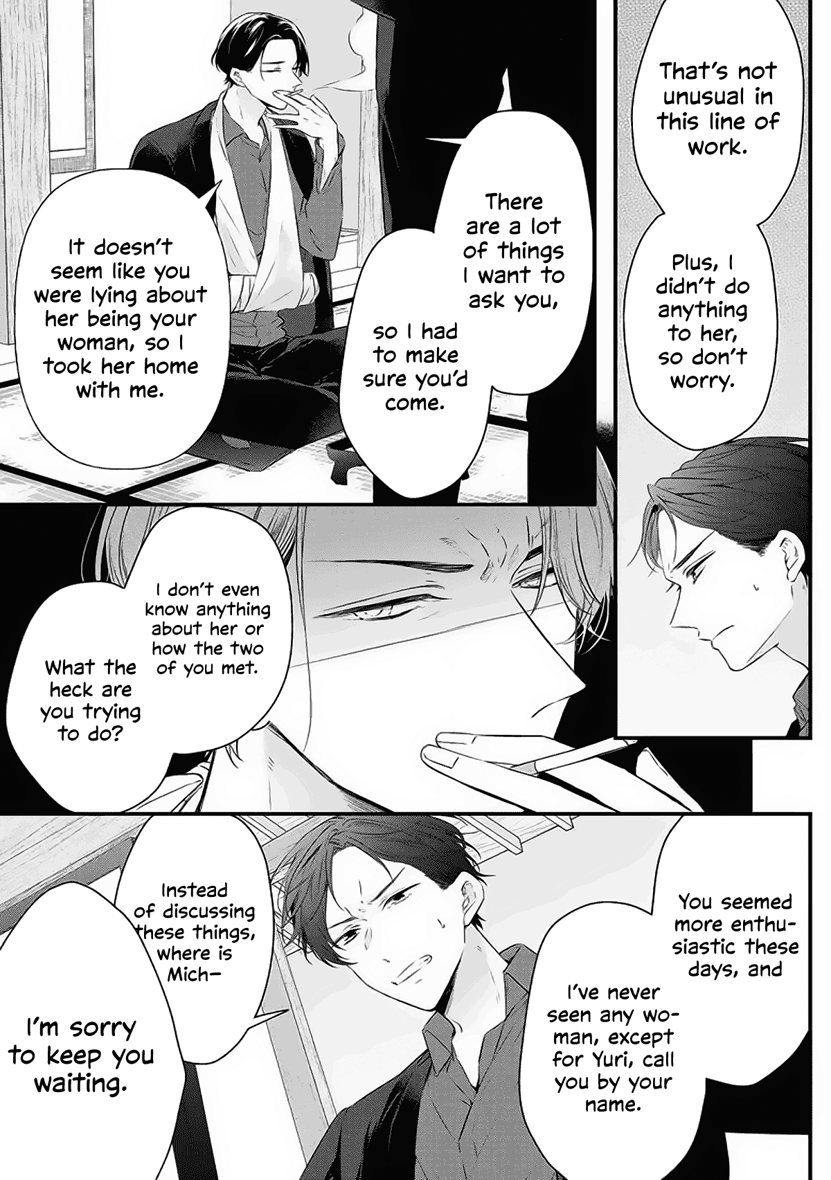 Tsundere Yakuza to Chippai-chan chapter 3 - page 5