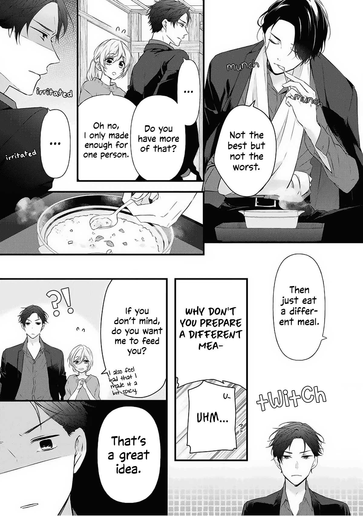 Tsundere Yakuza to Chippai-chan chapter 3 - page 7