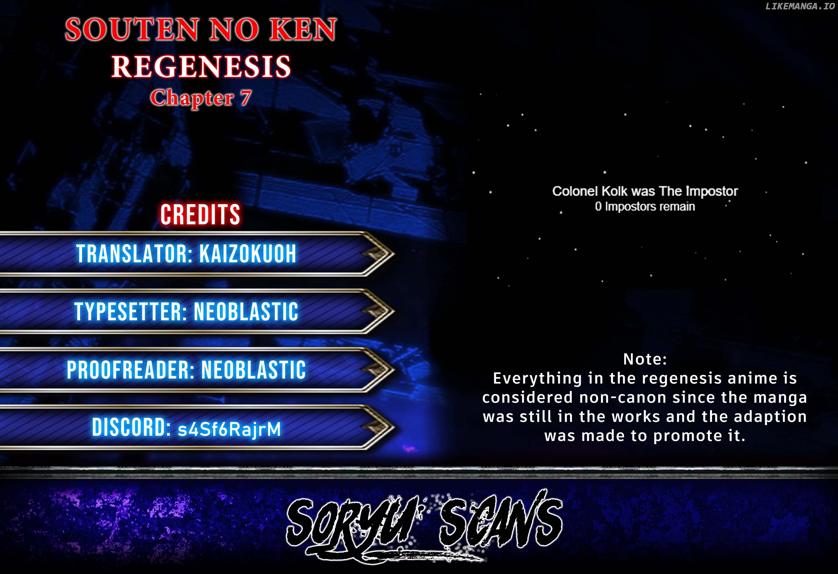 Souten no Ken Regenesis chapter 7 - page 30