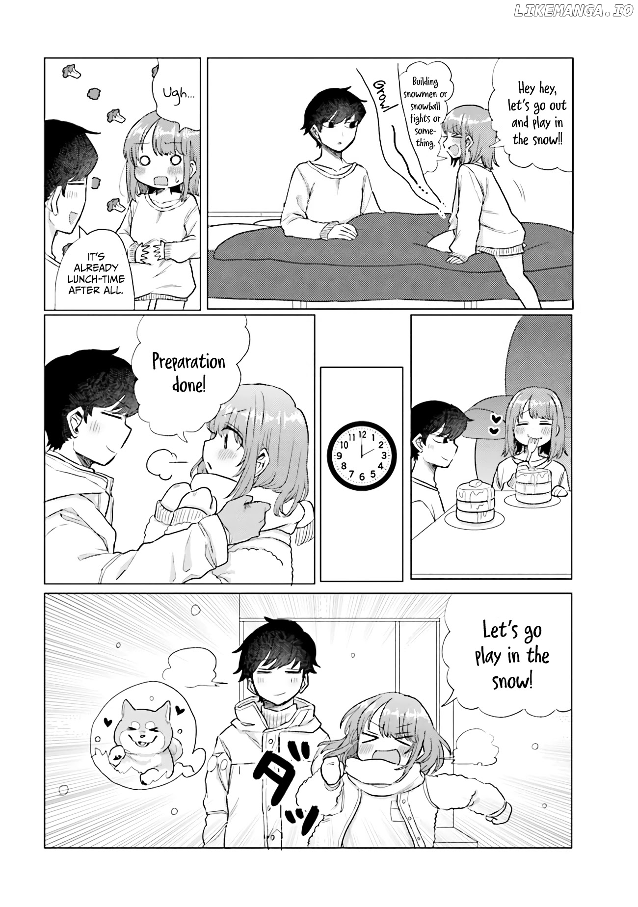 Girlfriend Who Absolutely Doesn’T Want To Take A Bath Vs Boyfriend Who Absolutely Wants Her To Take A Bath chapter 34 - page 2