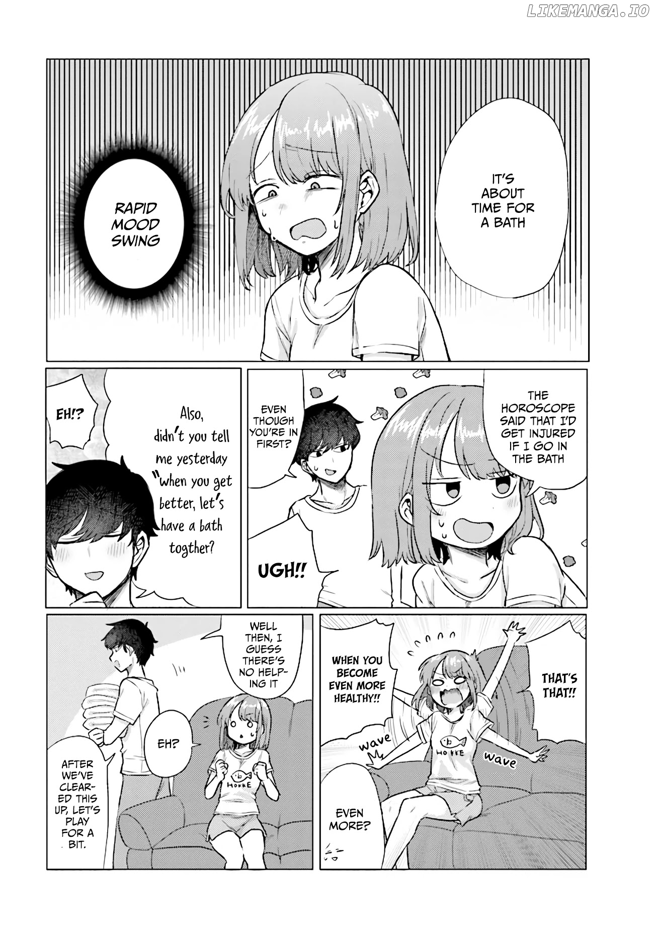 Girlfriend Who Absolutely Doesn’T Want To Take A Bath Vs Boyfriend Who Absolutely Wants Her To Take A Bath chapter 39 - page 2