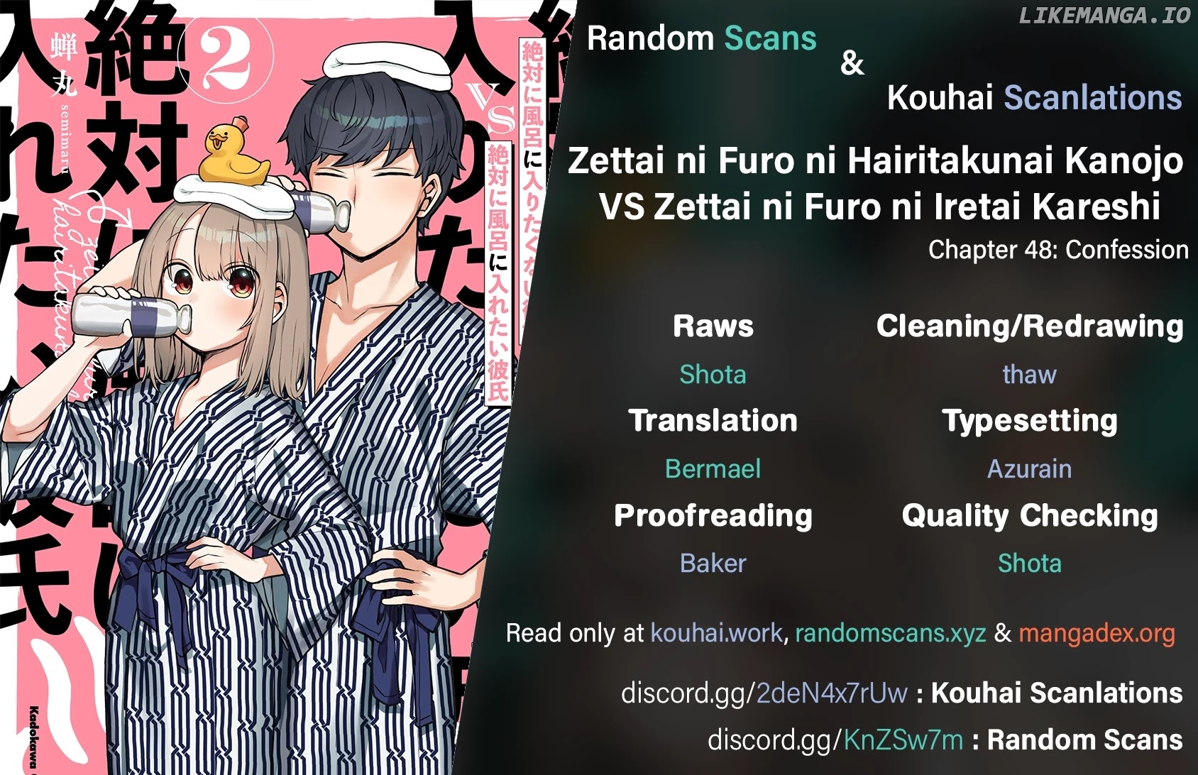 Girlfriend Who Absolutely Doesn’T Want To Take A Bath Vs Boyfriend Who Absolutely Wants Her To Take A Bath chapter 48 - page 8