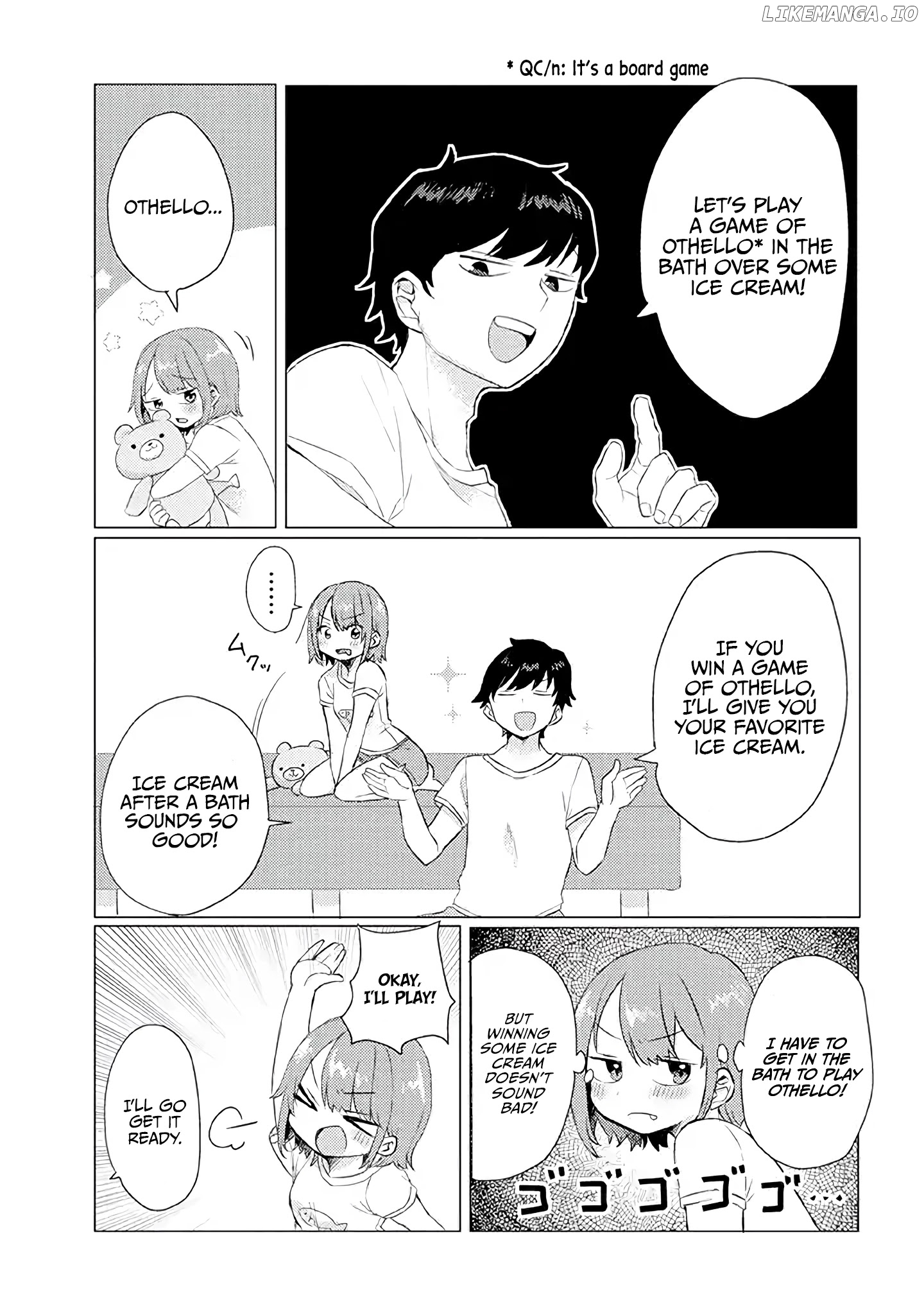 Girlfriend Who Absolutely Doesn’T Want To Take A Bath Vs Boyfriend Who Absolutely Wants Her To Take A Bath chapter 6 - page 4