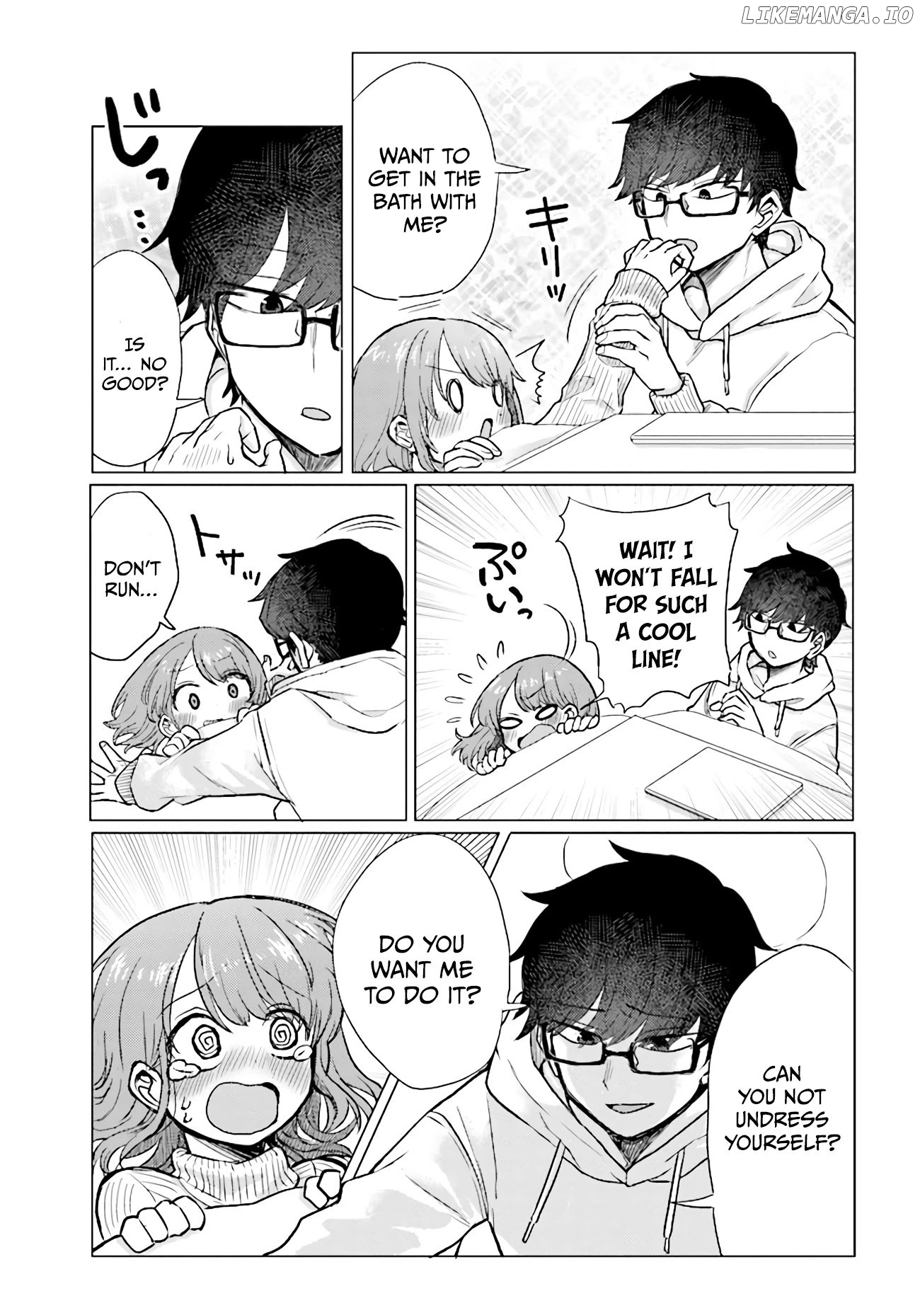 Girlfriend Who Absolutely Doesn’T Want To Take A Bath Vs Boyfriend Who Absolutely Wants Her To Take A Bath chapter 32 - page 5