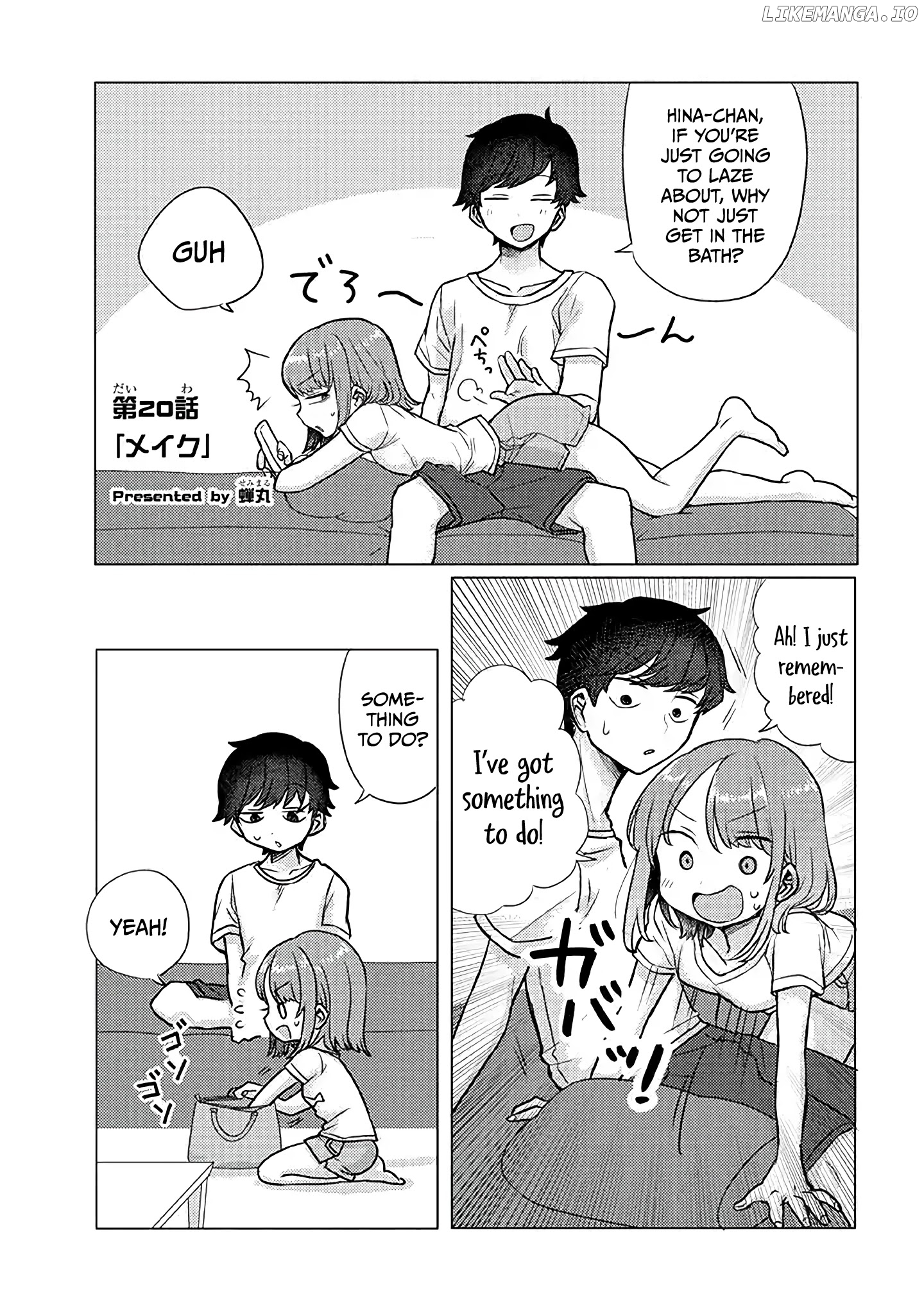 Girlfriend Who Absolutely Doesn’T Want To Take A Bath Vs Boyfriend Who Absolutely Wants Her To Take A Bath chapter 20 - page 1