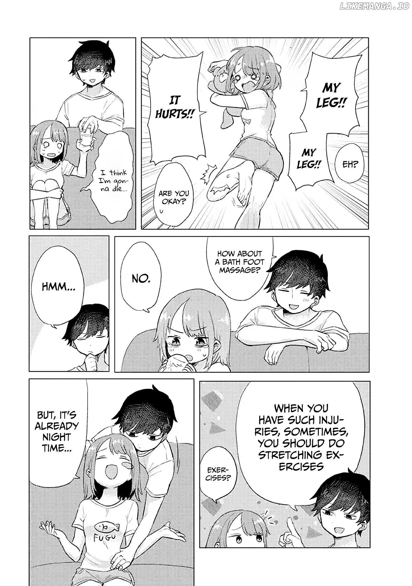 Girlfriend Who Absolutely Doesn’T Want To Take A Bath Vs Boyfriend Who Absolutely Wants Her To Take A Bath chapter 11 - page 2