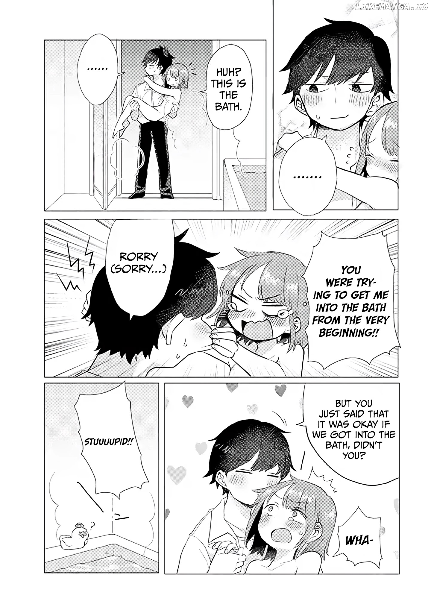 Girlfriend Who Absolutely Doesn’T Want To Take A Bath Vs Boyfriend Who Absolutely Wants Her To Take A Bath chapter 12 - page 6