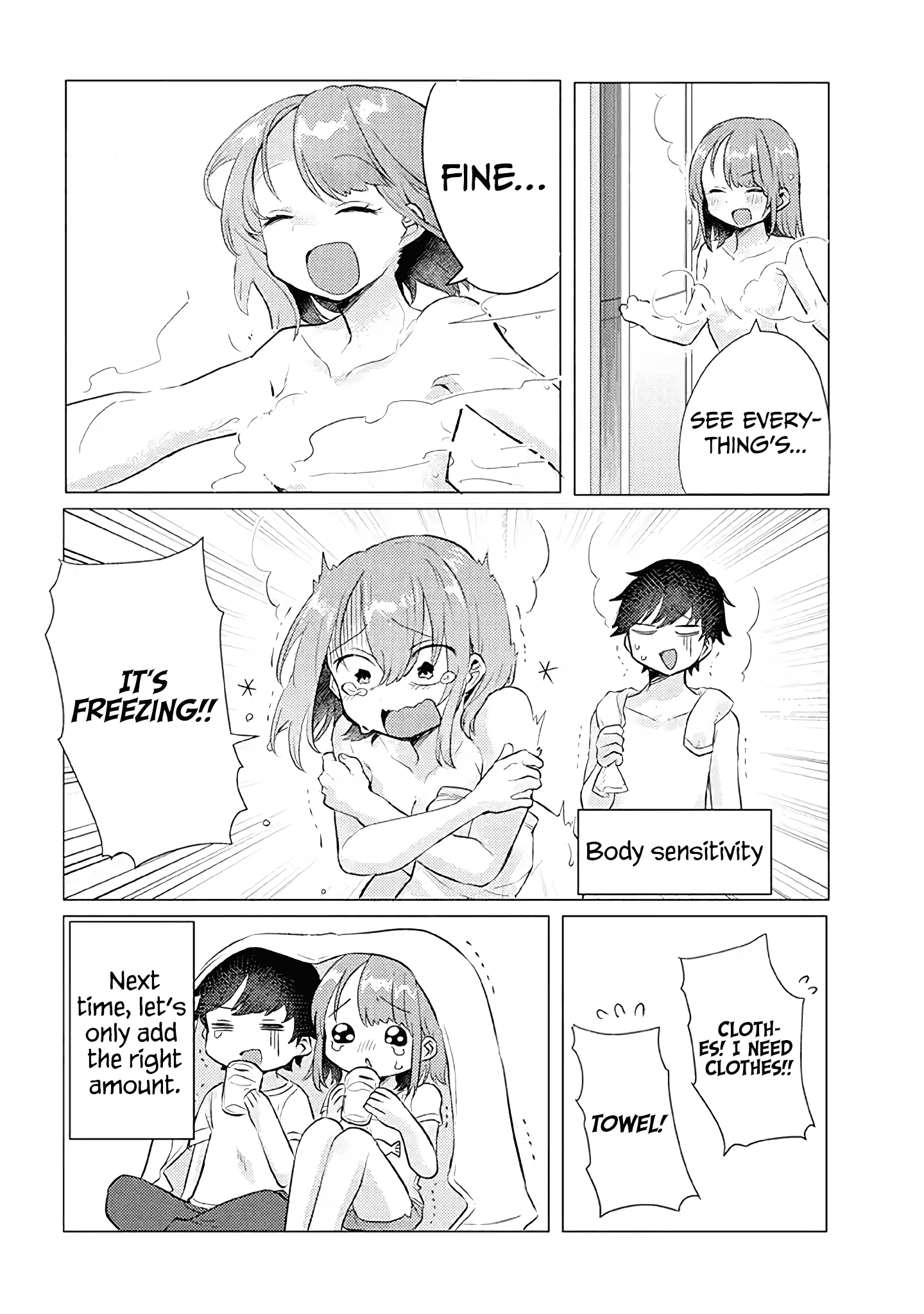 Girlfriend Who Absolutely Doesn’T Want To Take A Bath Vs Boyfriend Who Absolutely Wants Her To Take A Bath chapter 13 - page 7