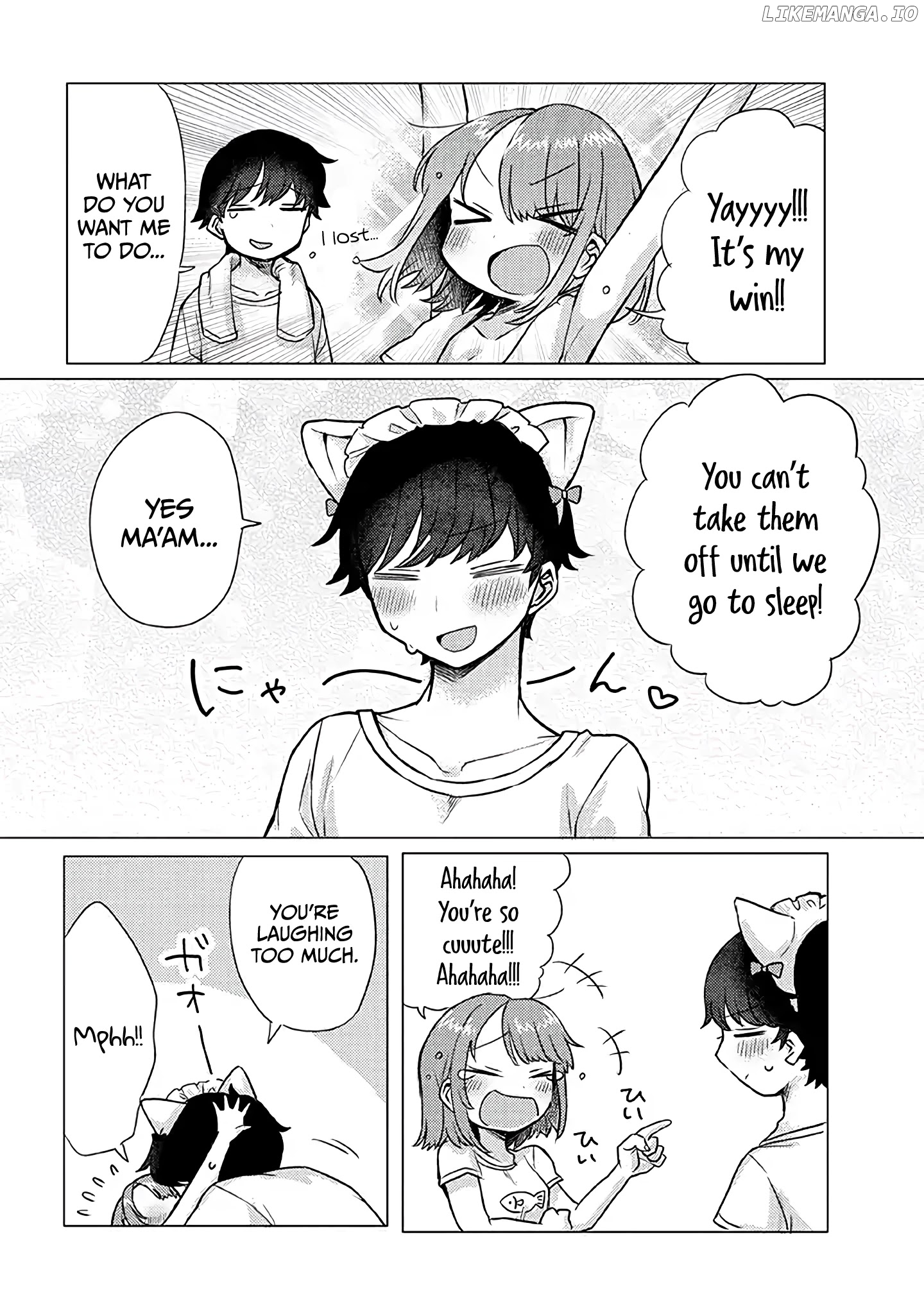Girlfriend Who Absolutely Doesn’T Want To Take A Bath Vs Boyfriend Who Absolutely Wants Her To Take A Bath chapter 19 - page 6