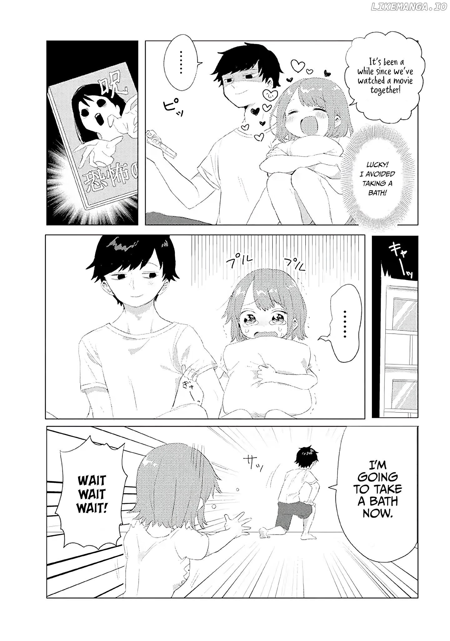 Girlfriend Who Absolutely Doesn’T Want To Take A Bath Vs Boyfriend Who Absolutely Wants Her To Take A Bath chapter 2 - page 4
