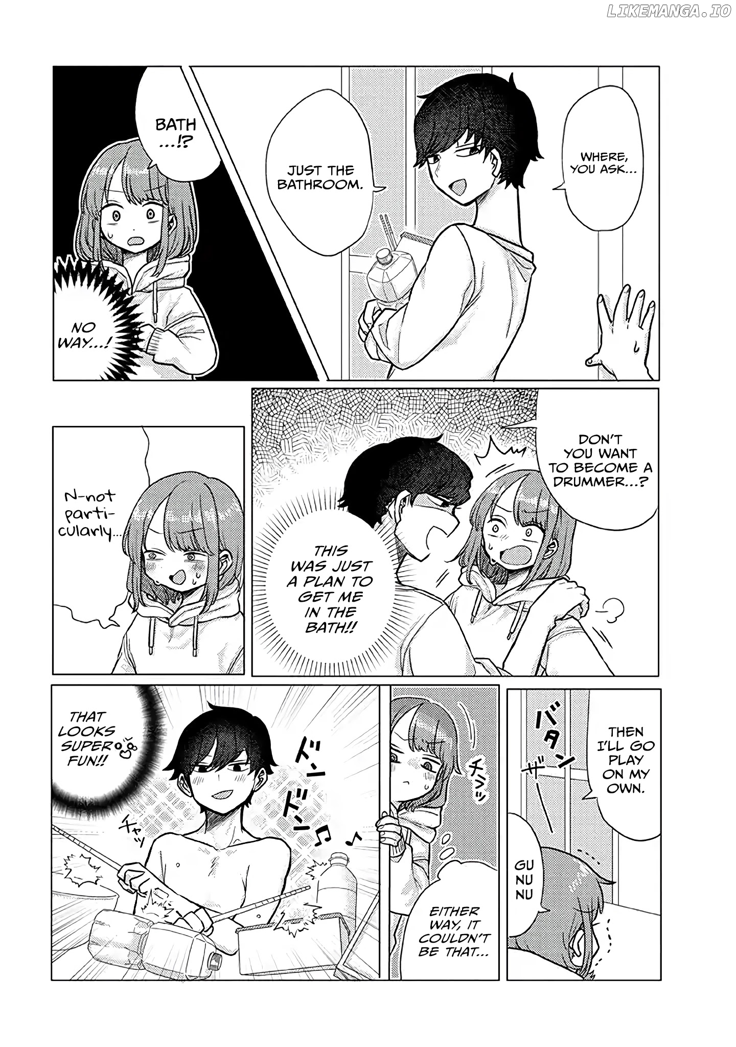 Girlfriend Who Absolutely Doesn’T Want To Take A Bath Vs Boyfriend Who Absolutely Wants Her To Take A Bath chapter 22 - page 4
