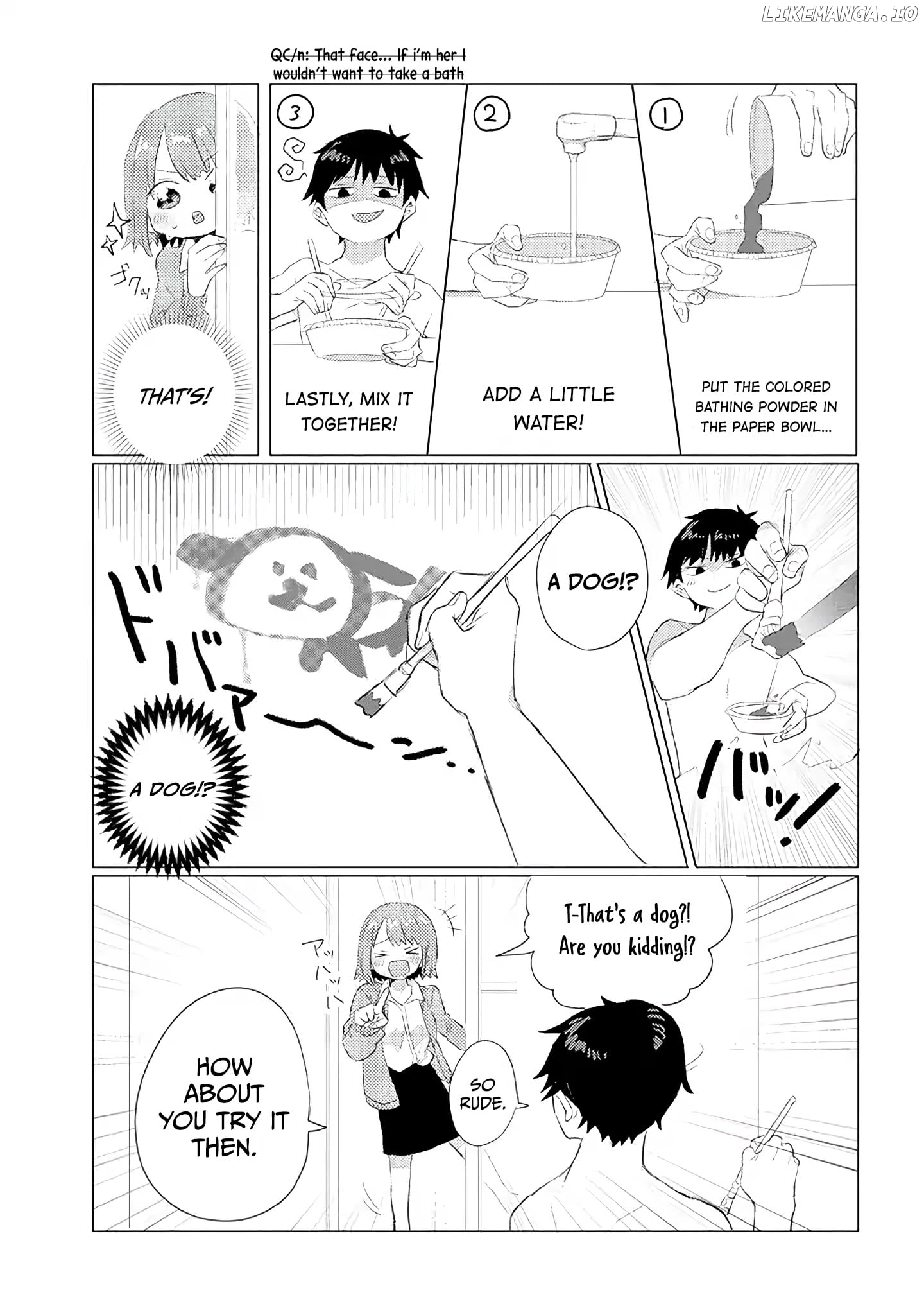 Girlfriend Who Absolutely Doesn’T Want To Take A Bath Vs Boyfriend Who Absolutely Wants Her To Take A Bath chapter 3 - page 6