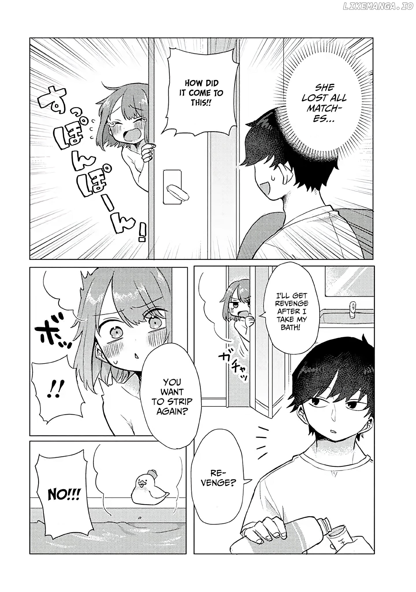 Girlfriend Who Absolutely Doesn’T Want To Take A Bath Vs Boyfriend Who Absolutely Wants Her To Take A Bath chapter 9 - page 7