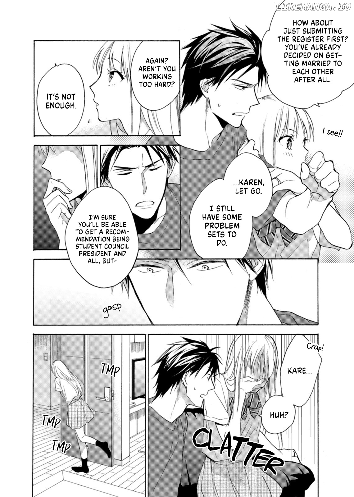 Mitsunaga Ougo is Trying to Control Himself chapter 3 - page 4