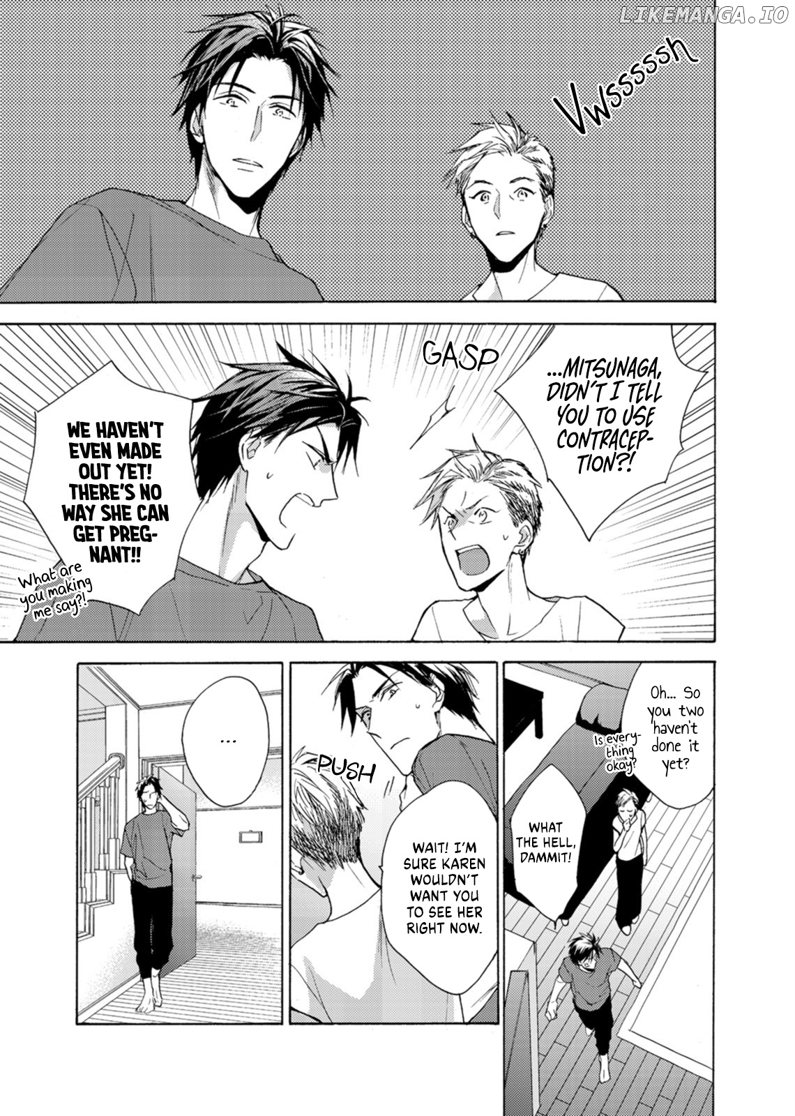 Mitsunaga Ougo is Trying to Control Himself chapter 3 - page 5