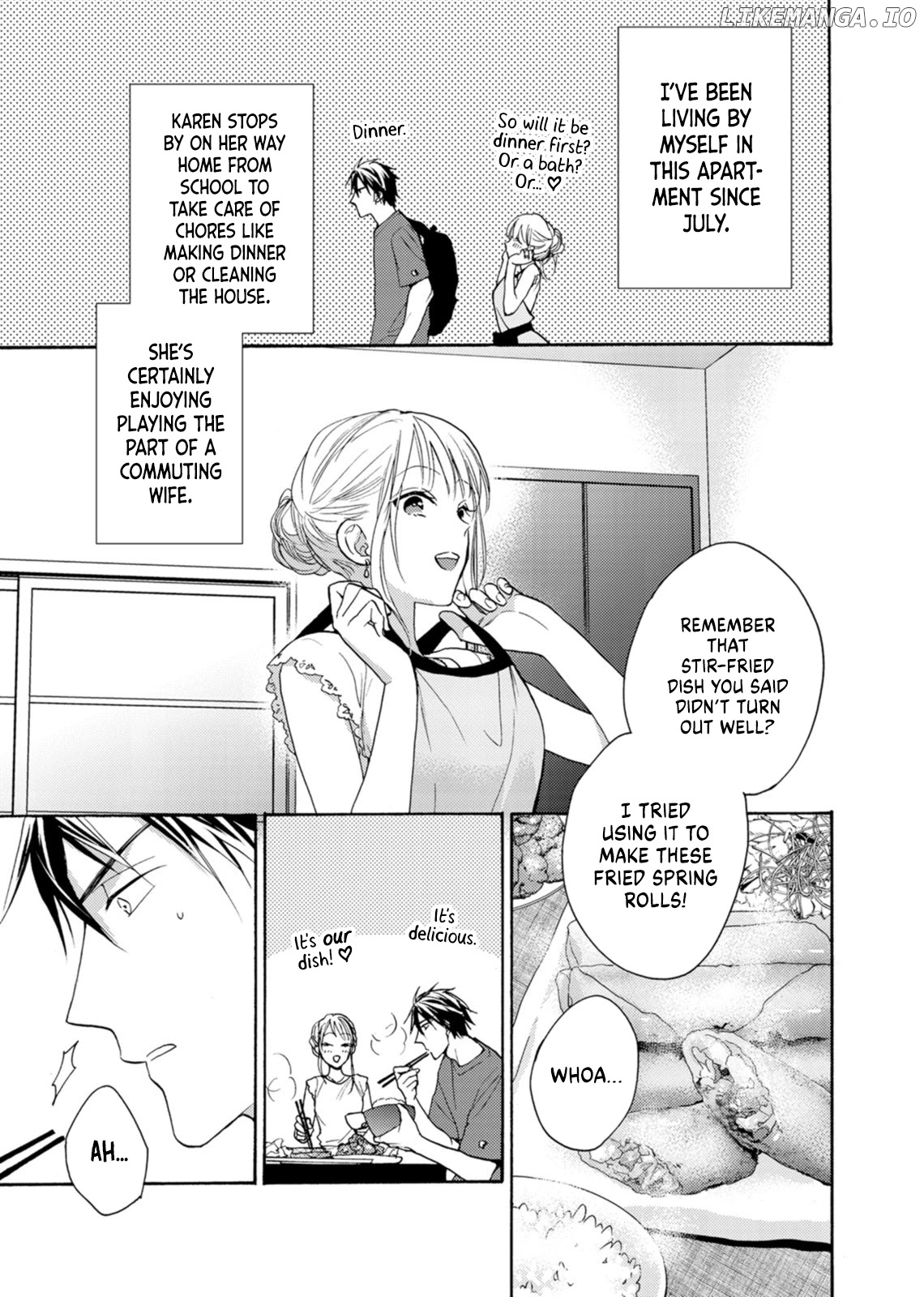 Mitsunaga Ougo is Trying to Control Himself chapter 7 - page 9