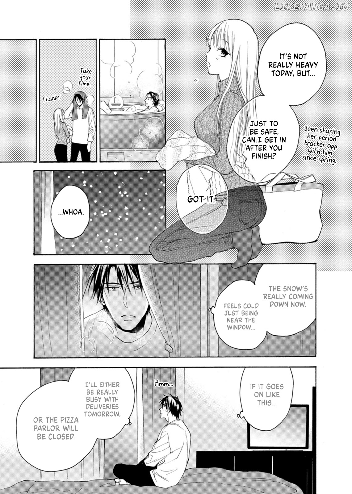 Mitsunaga Ougo is Trying to Control Himself chapter 8.5 - page 4