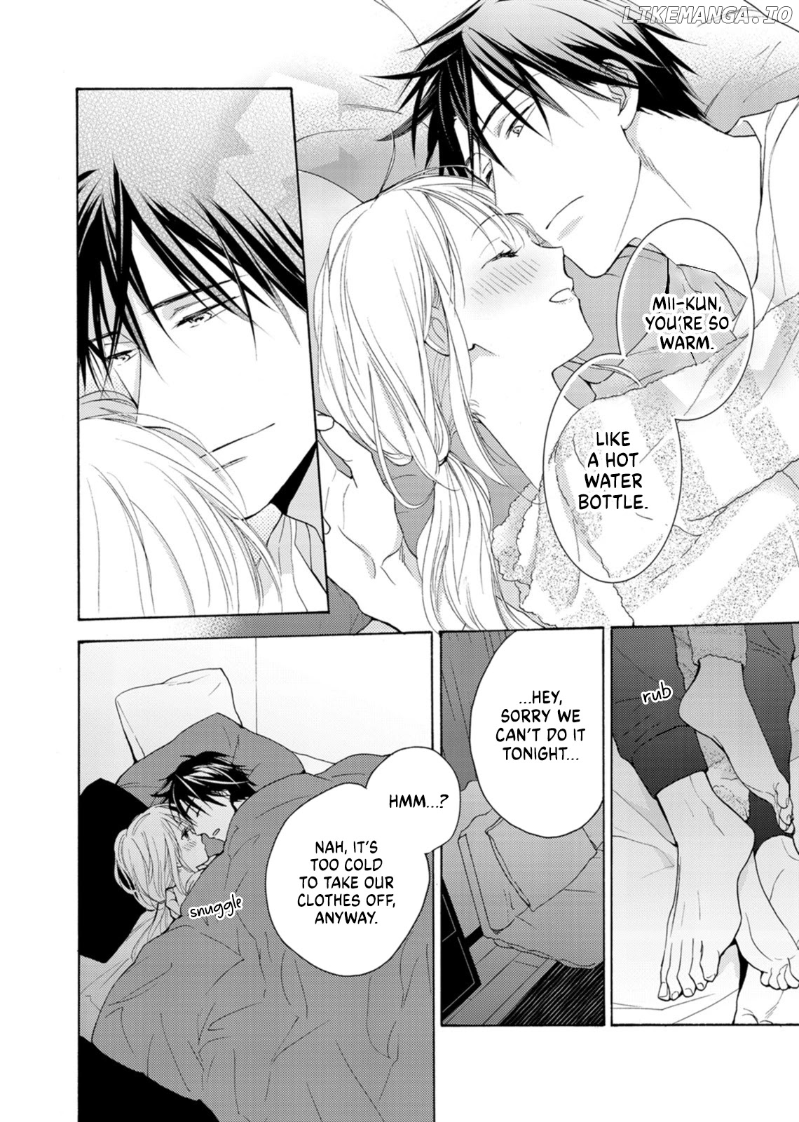 Mitsunaga Ougo is Trying to Control Himself chapter 8.5 - page 7