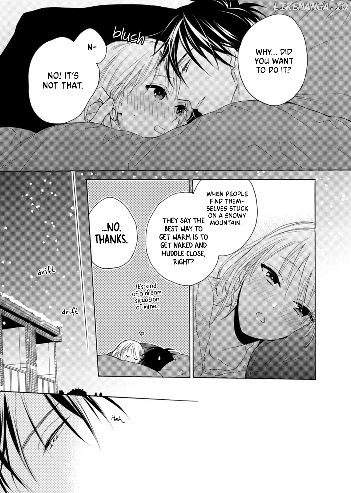 Mitsunaga Ougo is Trying to Control Himself chapter 8.5 - page 8