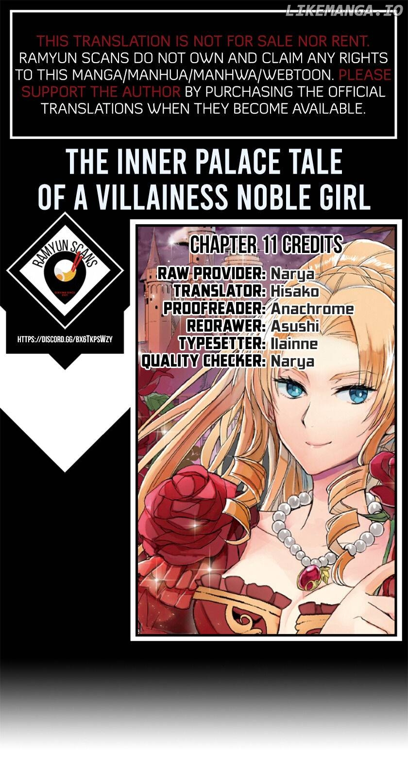 The Inner Palace Tale Of A Villainess Noble Girl chapter 11 - page 1