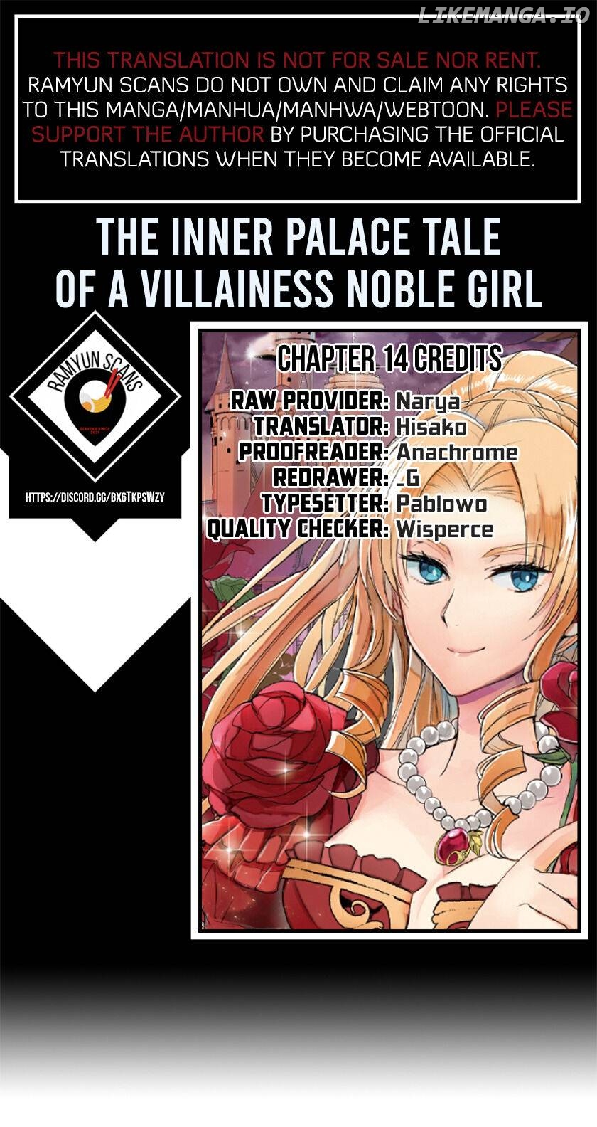 The Inner Palace Tale Of A Villainess Noble Girl chapter 14 - page 1