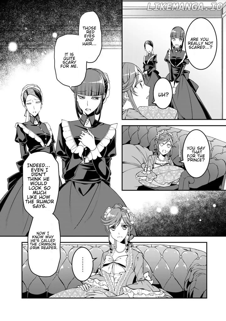 Kurenai no Shinigami wa Nemurihime no Neoki ni Nayamasareru chapter 4 - page 5