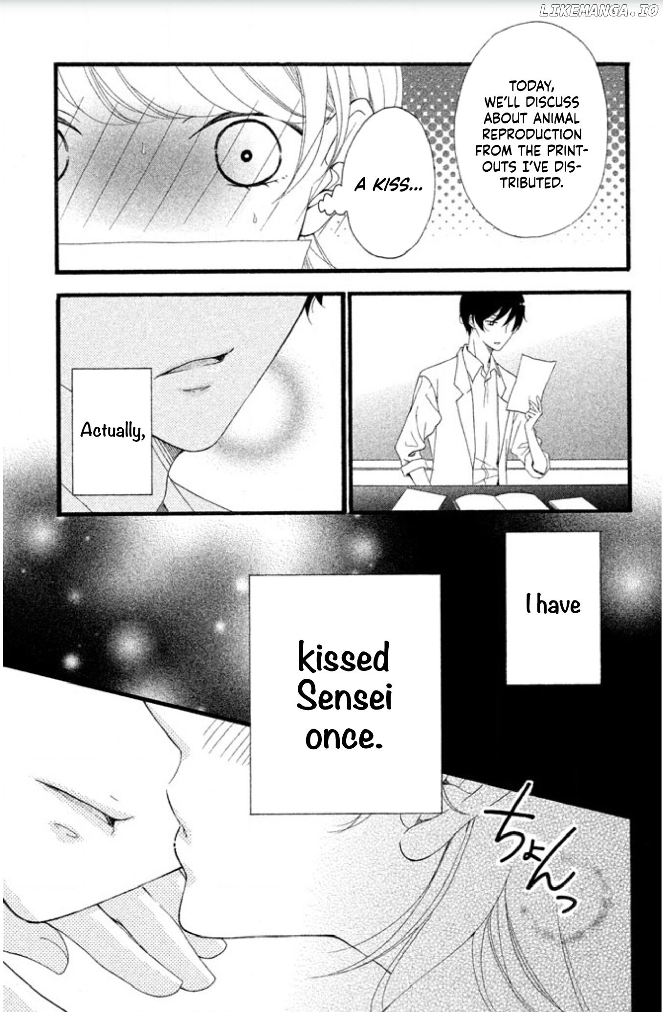 Aoi-sensei wa Shishunki chapter 2 - page 7