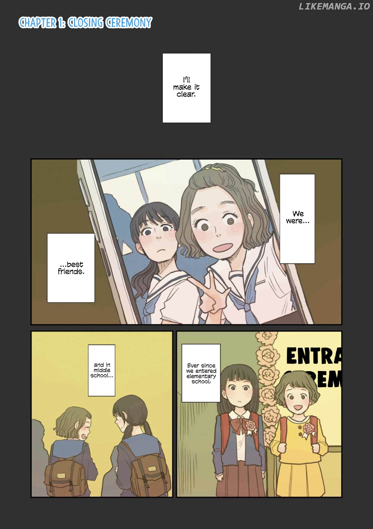 Sore Wa, Kimi Ga Mita Ao Datta chapter 1 - page 3