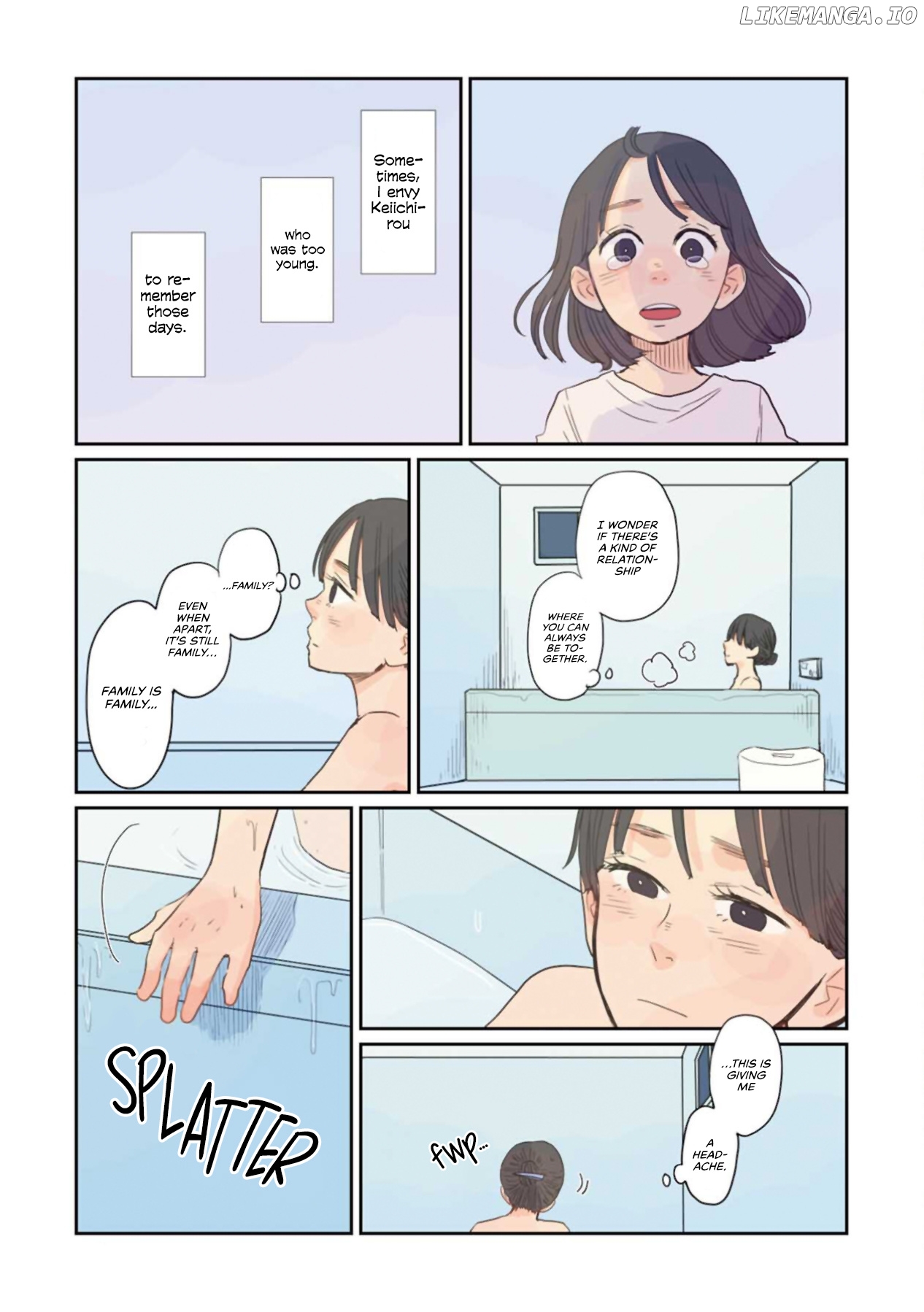 Sore Wa, Kimi Ga Mita Ao Datta chapter 34.1 - page 7