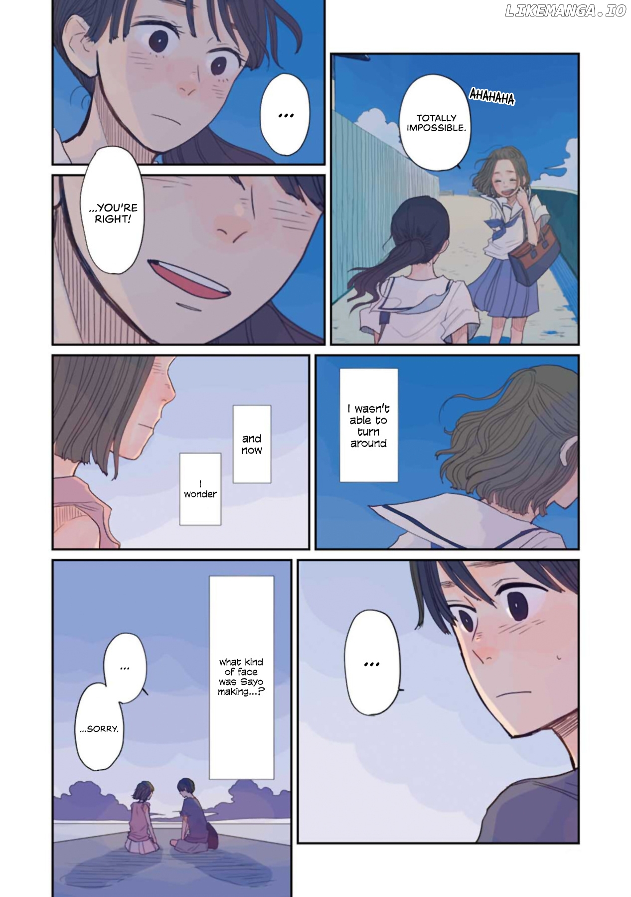 Sore Wa, Kimi Ga Mita Ao Datta chapter 30 - page 4