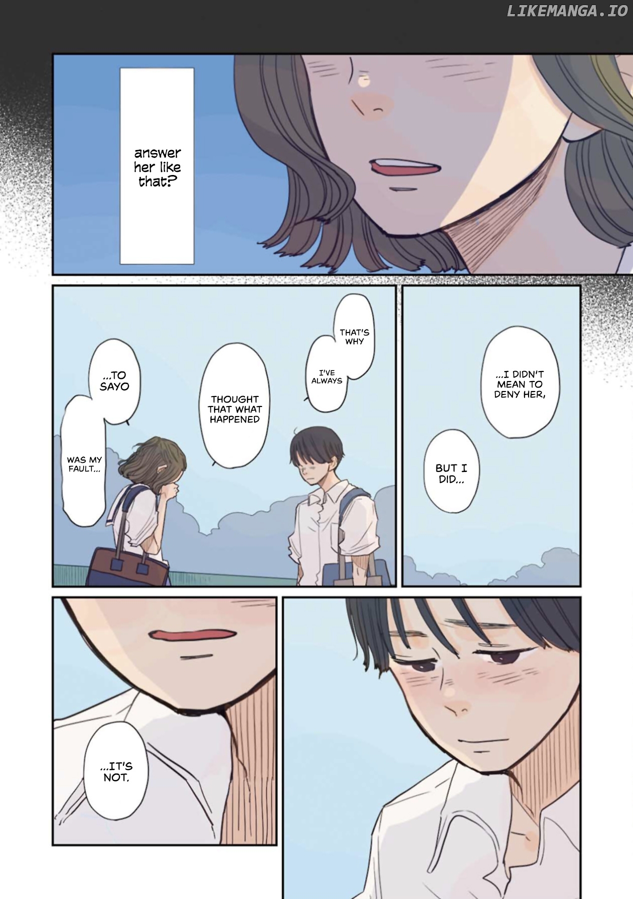 Sore Wa, Kimi Ga Mita Ao Datta chapter 33 - page 2