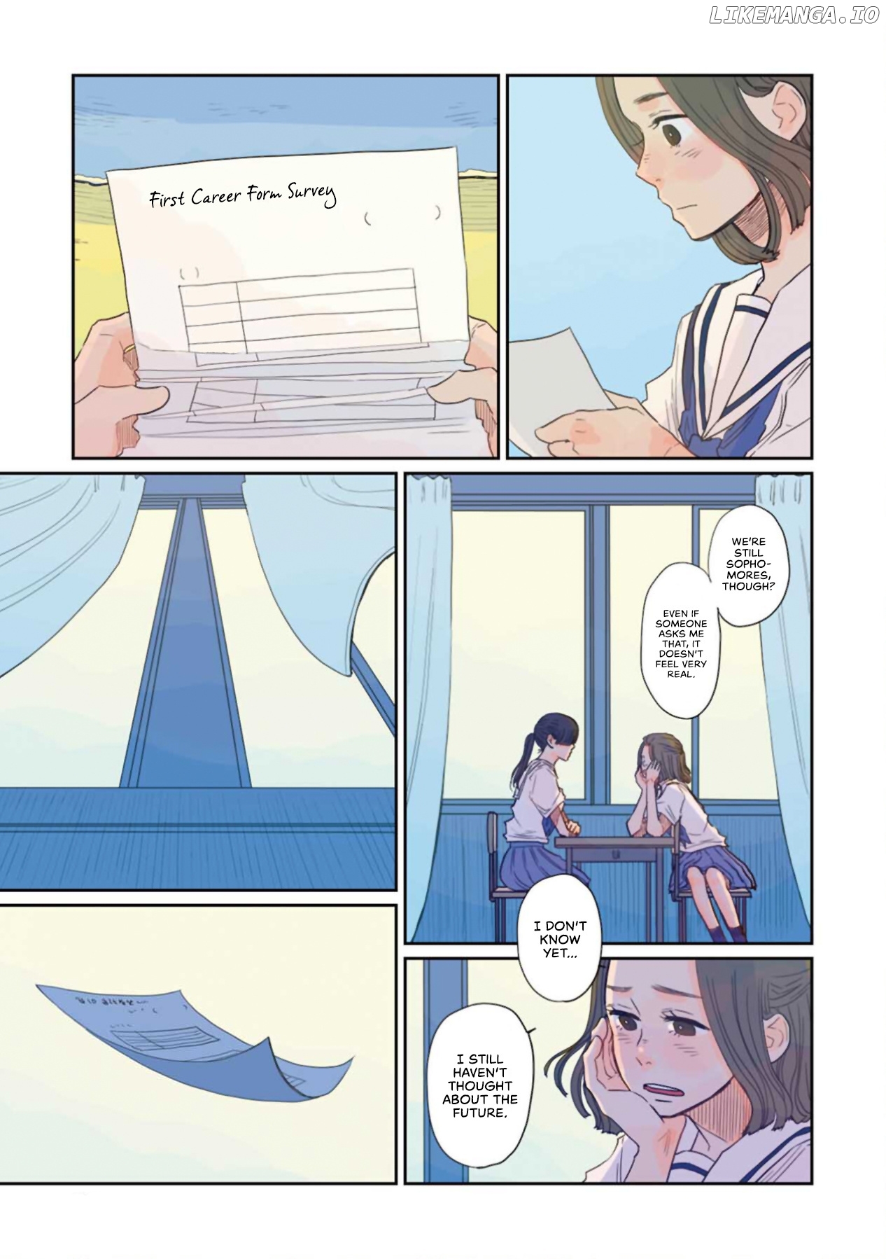Sore Wa, Kimi Ga Mita Ao Datta chapter 34 - page 9