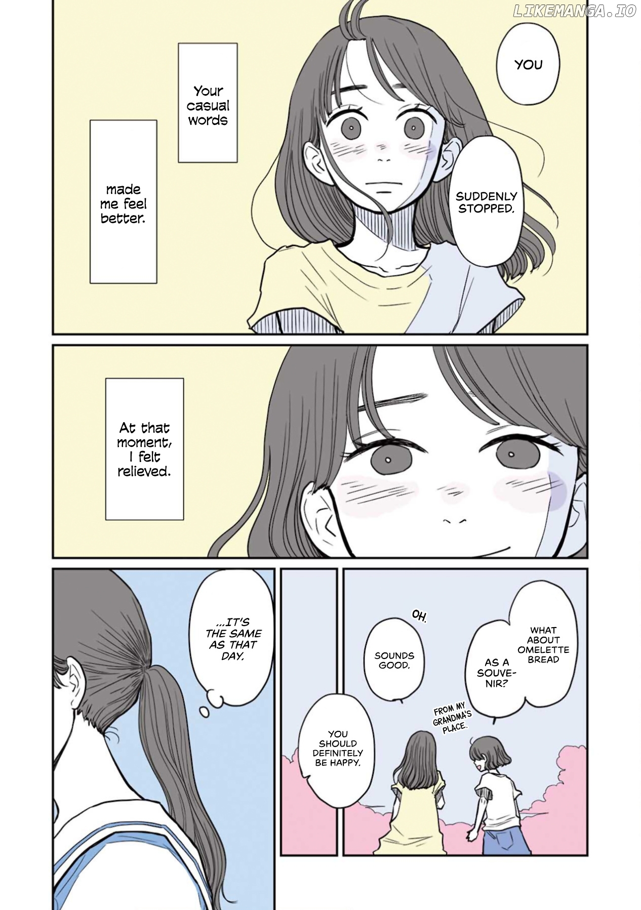 Sore Wa, Kimi Ga Mita Ao Datta chapter 34.2 - page 5