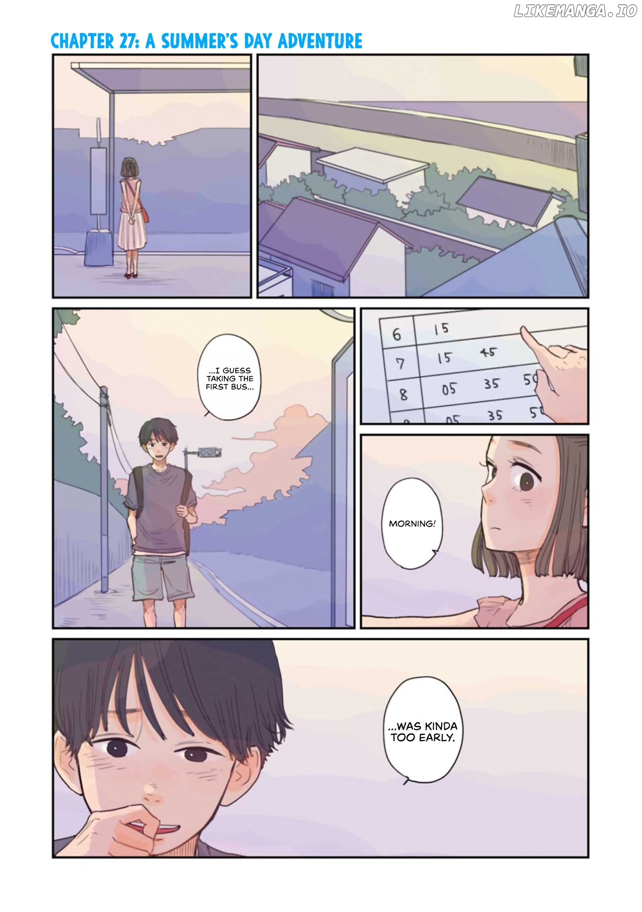 Sore Wa, Kimi Ga Mita Ao Datta chapter 27 - page 1
