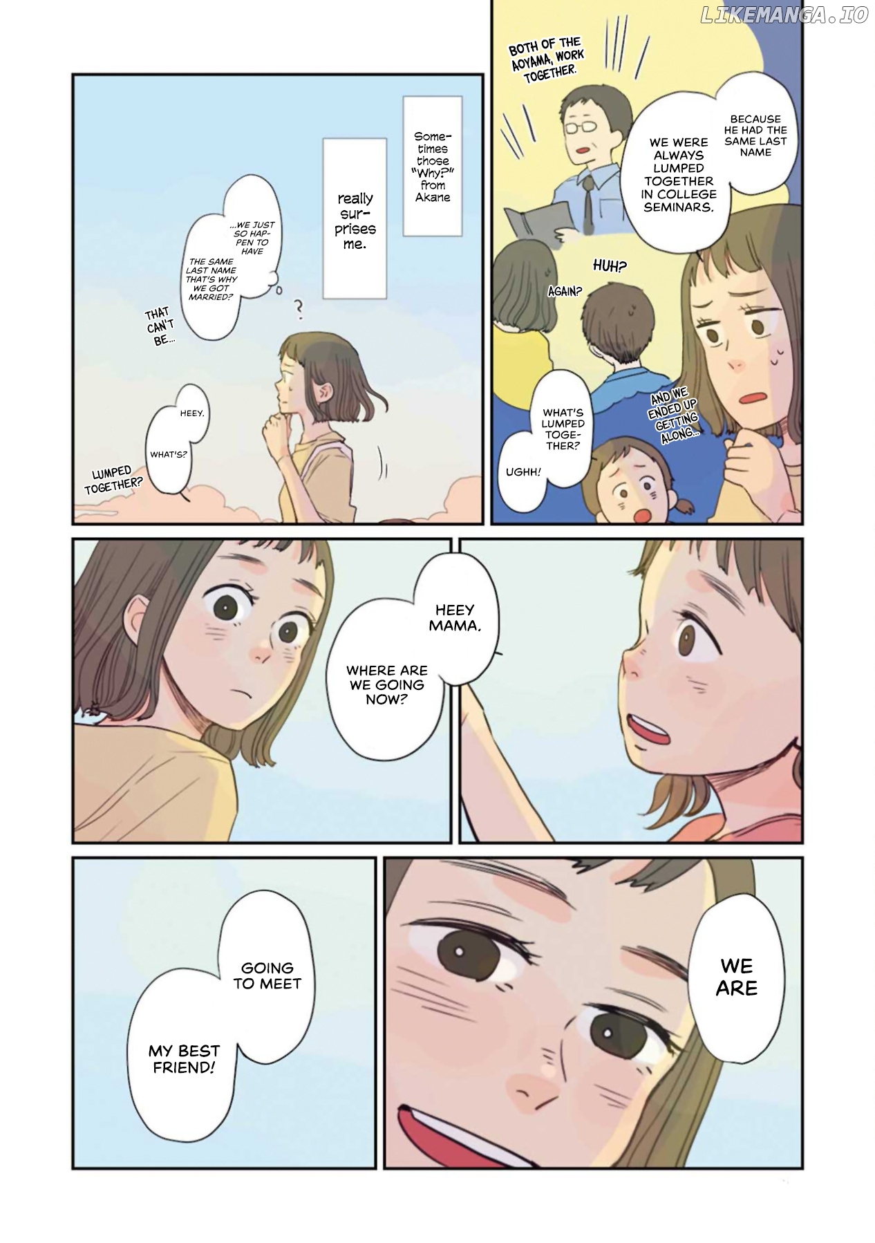 Sore Wa, Kimi Ga Mita Ao Datta chapter 34.4 - page 2