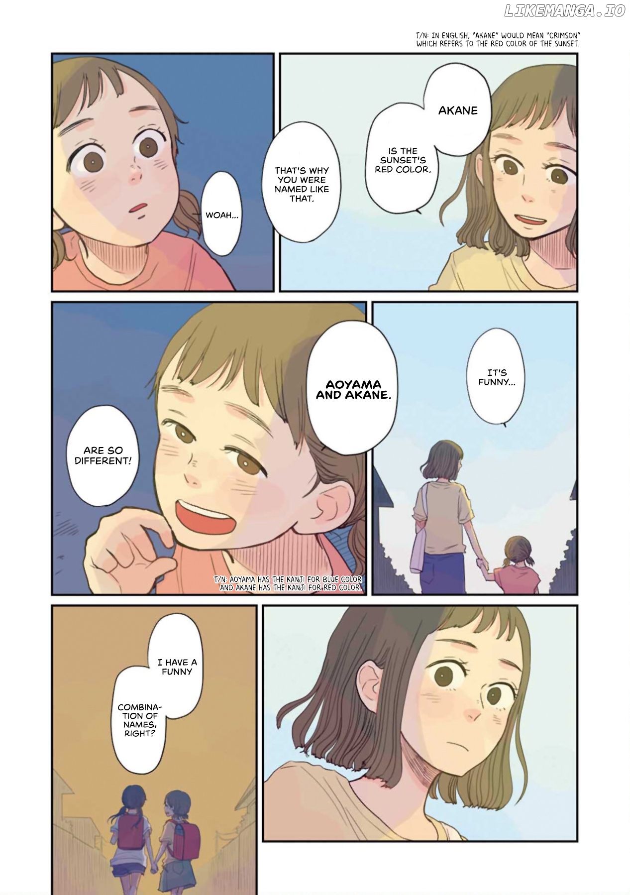 Sore Wa, Kimi Ga Mita Ao Datta chapter 34.4 - page 5