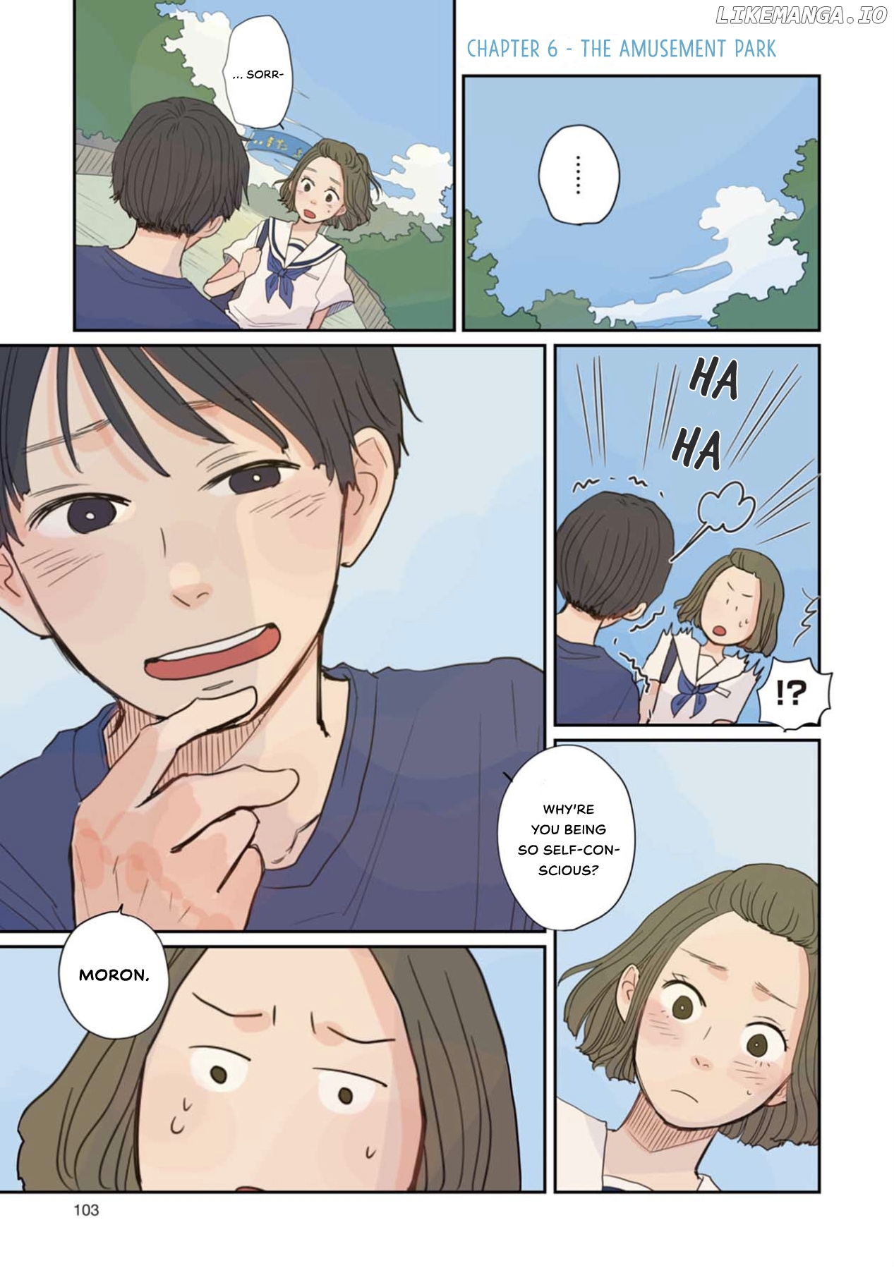 Sore Wa, Kimi Ga Mita Ao Datta chapter 6 - page 1