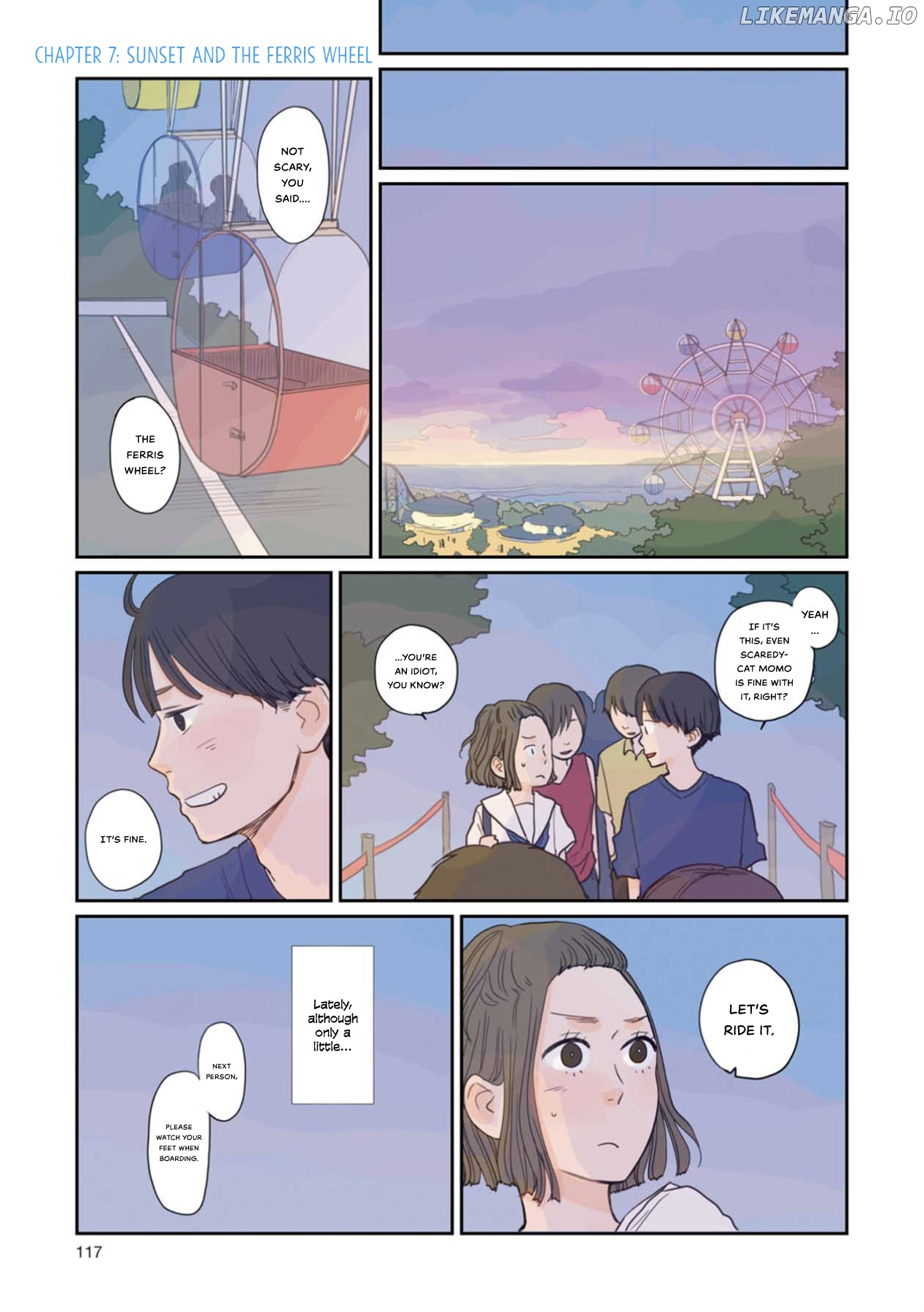Sore Wa, Kimi Ga Mita Ao Datta chapter 7 - page 1
