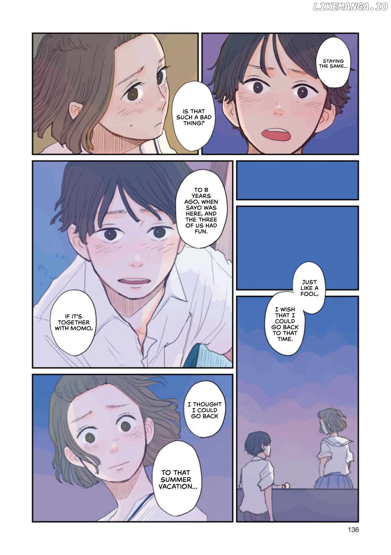 Sore Wa, Kimi Ga Mita Ao Datta chapter 8 - page 4