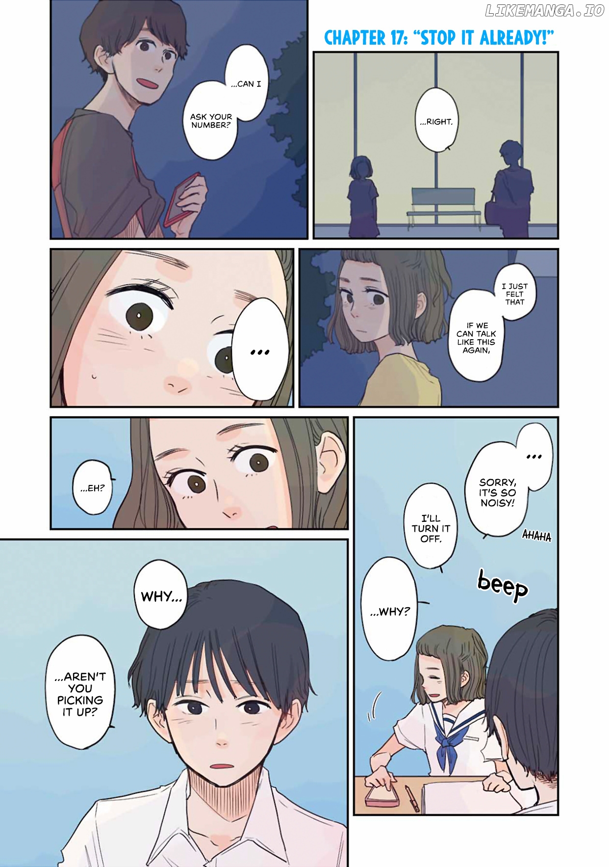 Sore Wa, Kimi Ga Mita Ao Datta chapter 17 - page 1