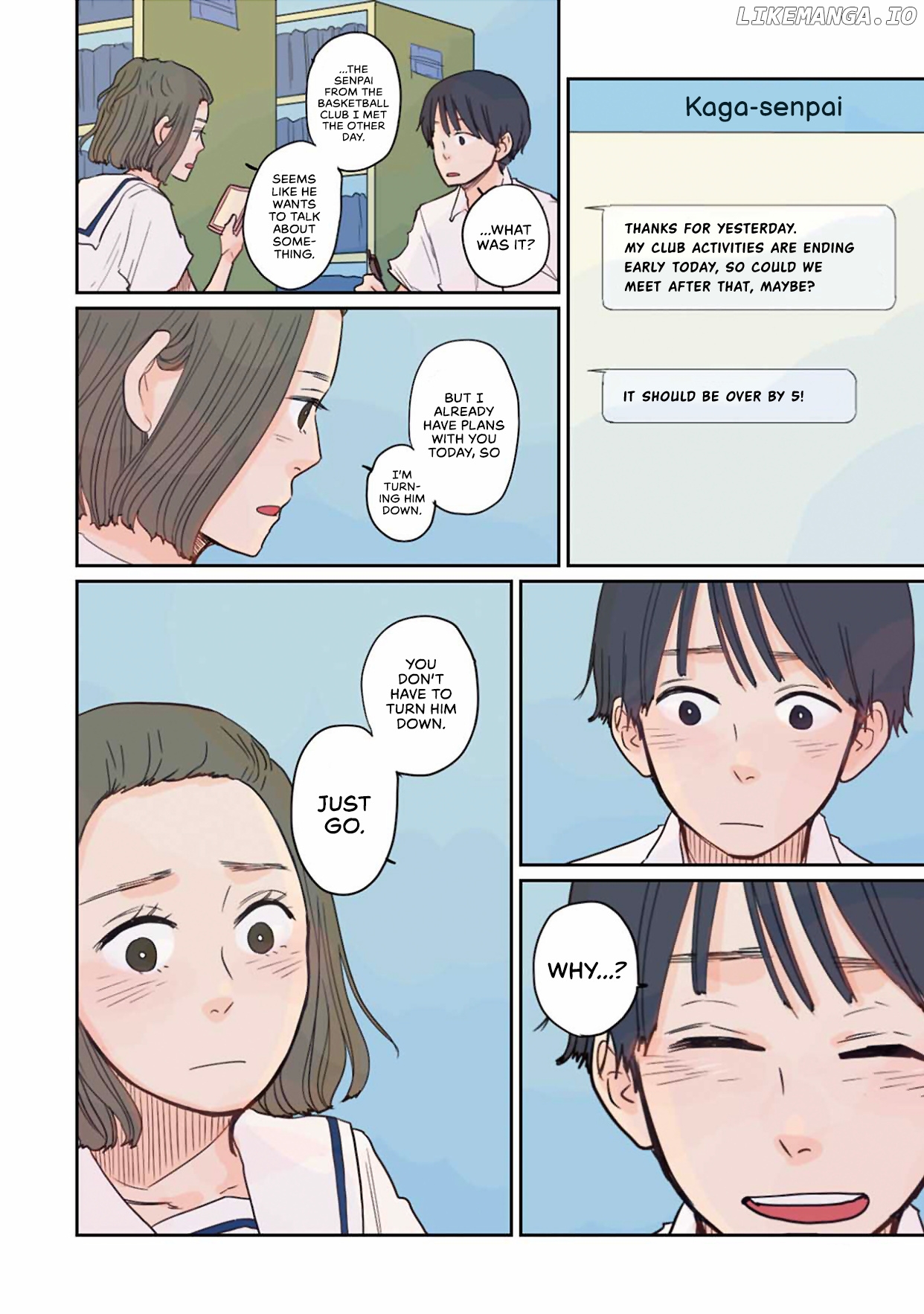 Sore Wa, Kimi Ga Mita Ao Datta chapter 17 - page 4