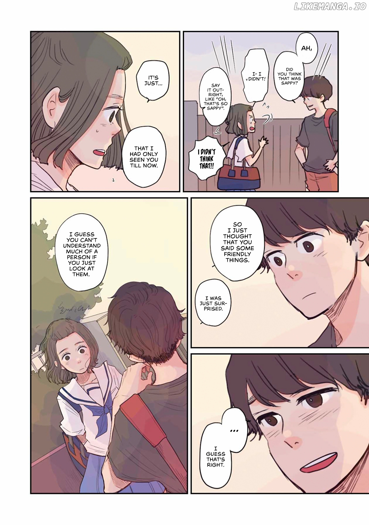 Sore Wa, Kimi Ga Mita Ao Datta chapter 17 - page 8