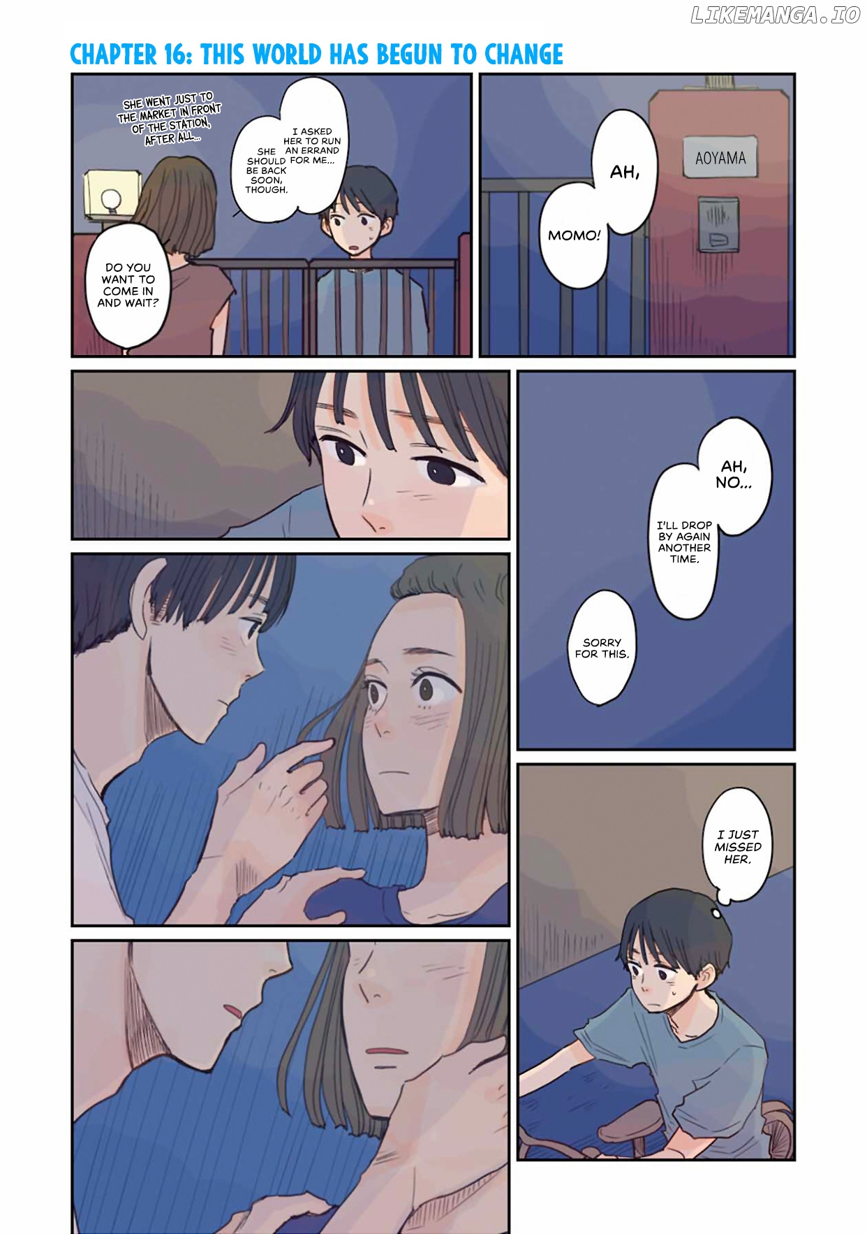 Sore Wa, Kimi Ga Mita Ao Datta chapter 16 - page 1