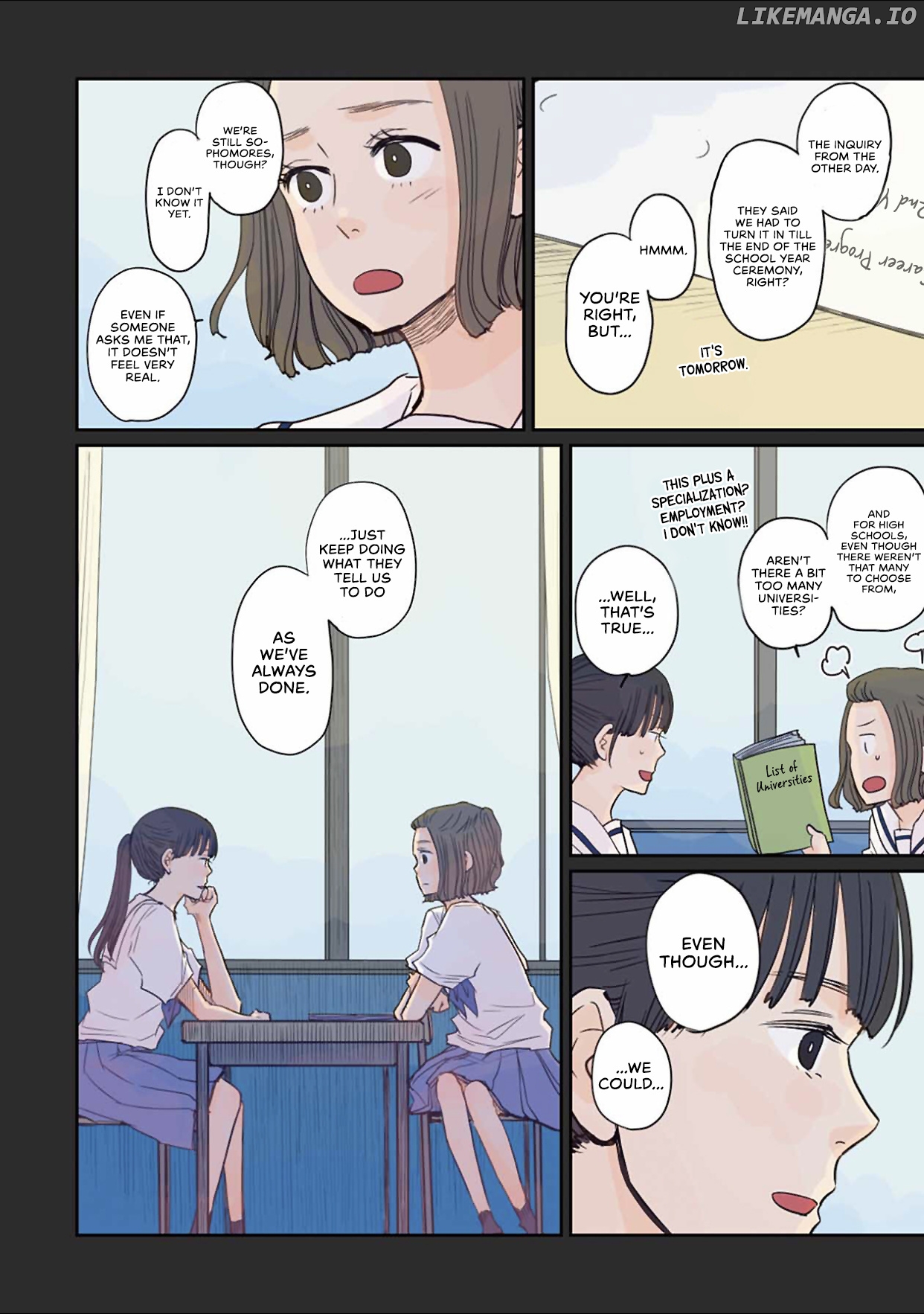 Sore Wa, Kimi Ga Mita Ao Datta chapter 18 - page 6