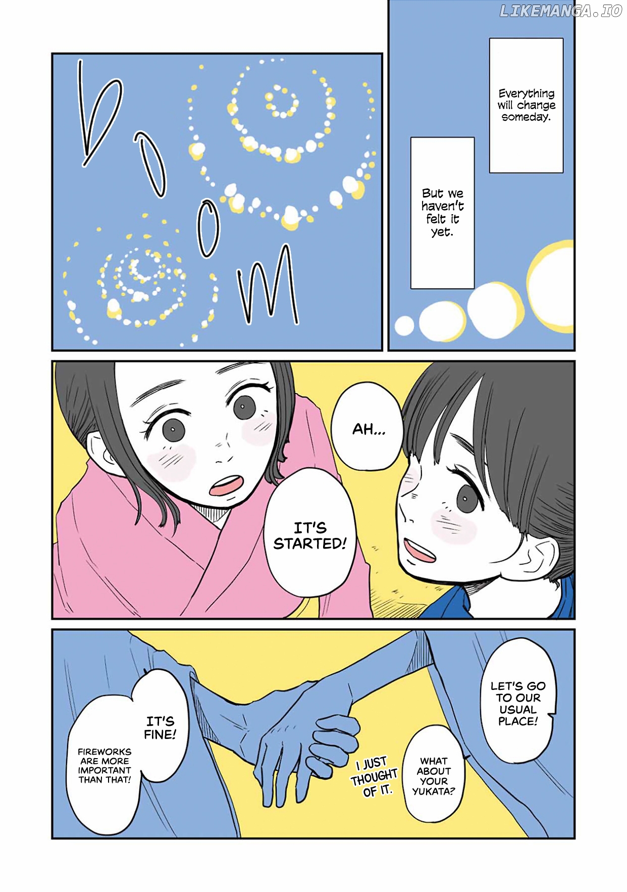 Sore Wa, Kimi Ga Mita Ao Datta chapter 25.5 - page 5