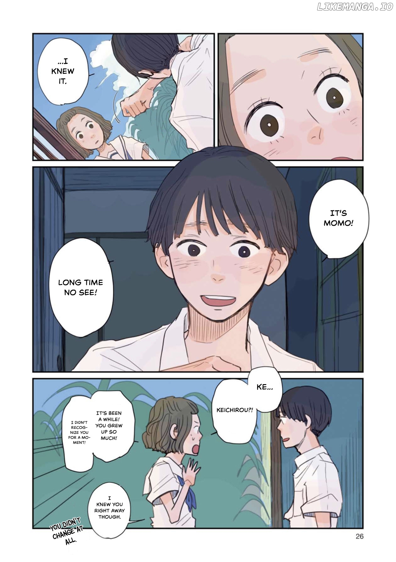 Sore Wa, Kimi Ga Mita Ao Datta chapter 2 - page 2